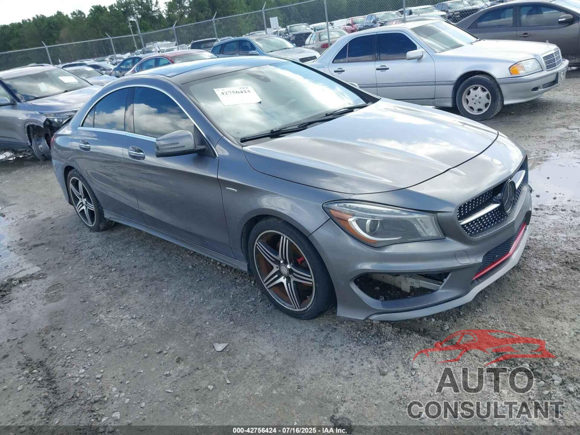 MERCEDES-BENZ CLA 250 2015 - WDDSJ4EB3FN175478