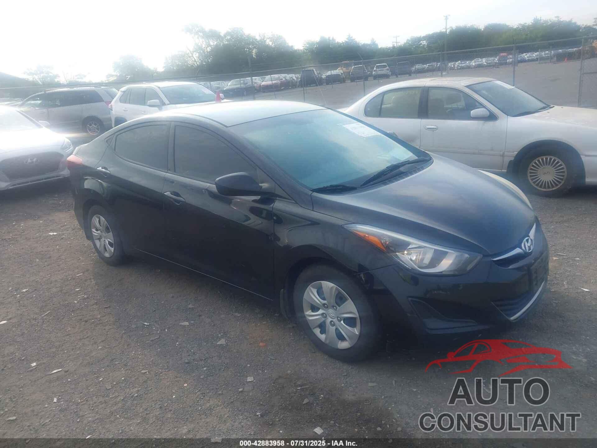 HYUNDAI ELANTRA 2016 - 5NPDH4AE7GH721800
