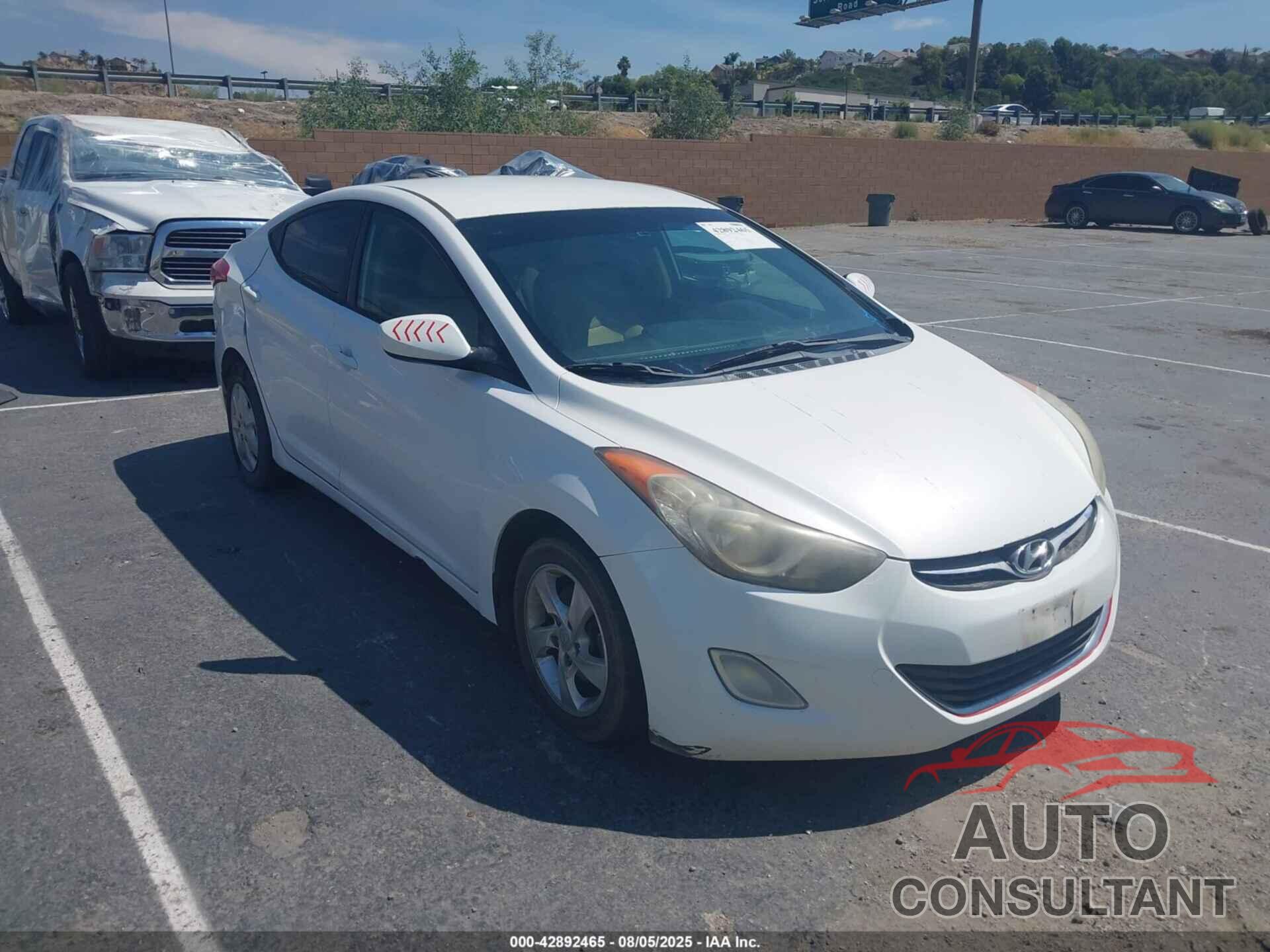 HYUNDAI ELANTRA 2013 - 5NPDH4AE5DH226765