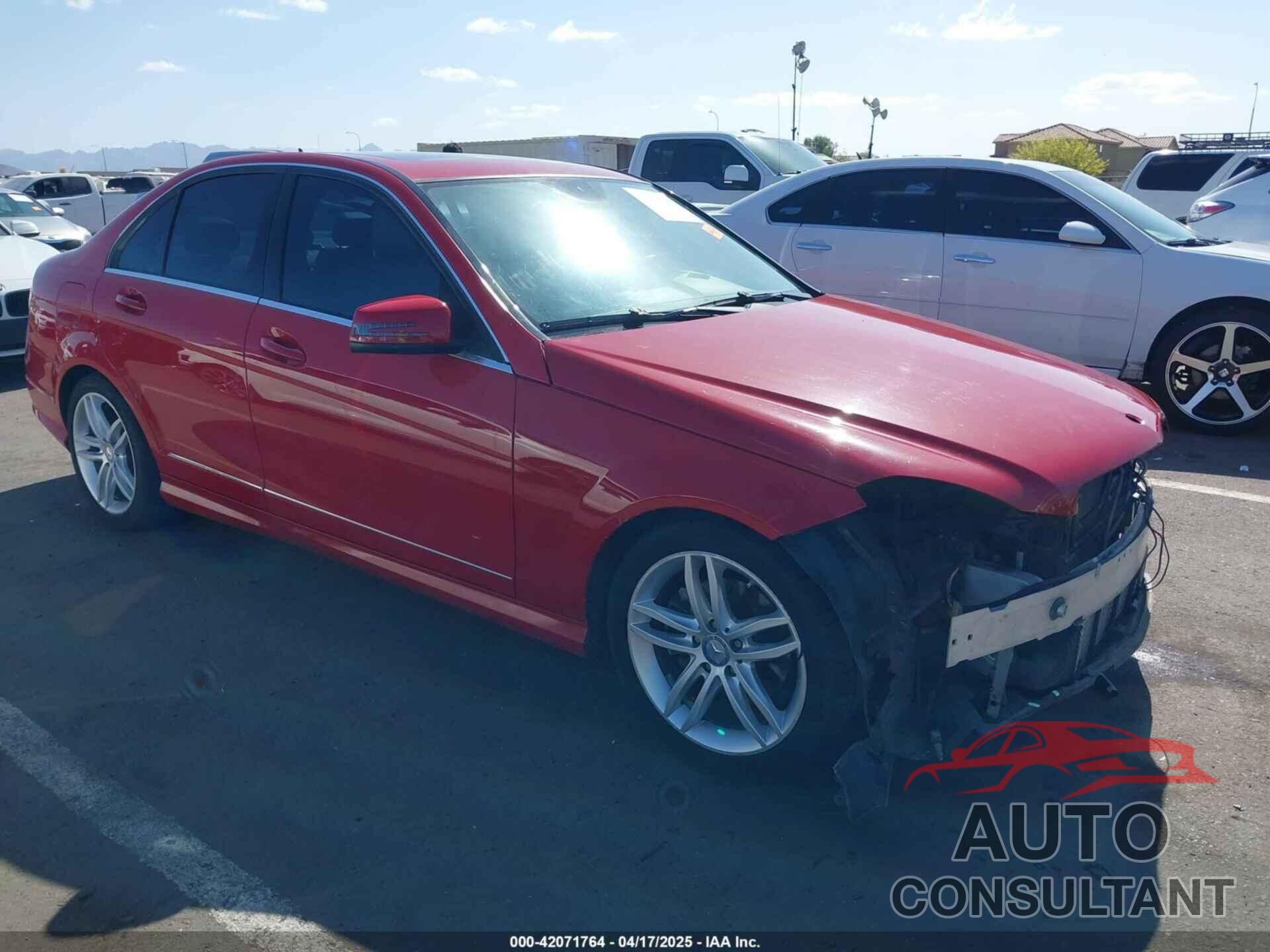 MERCEDES-BENZ C 250 2013 - WDDGF4HB7DA806420