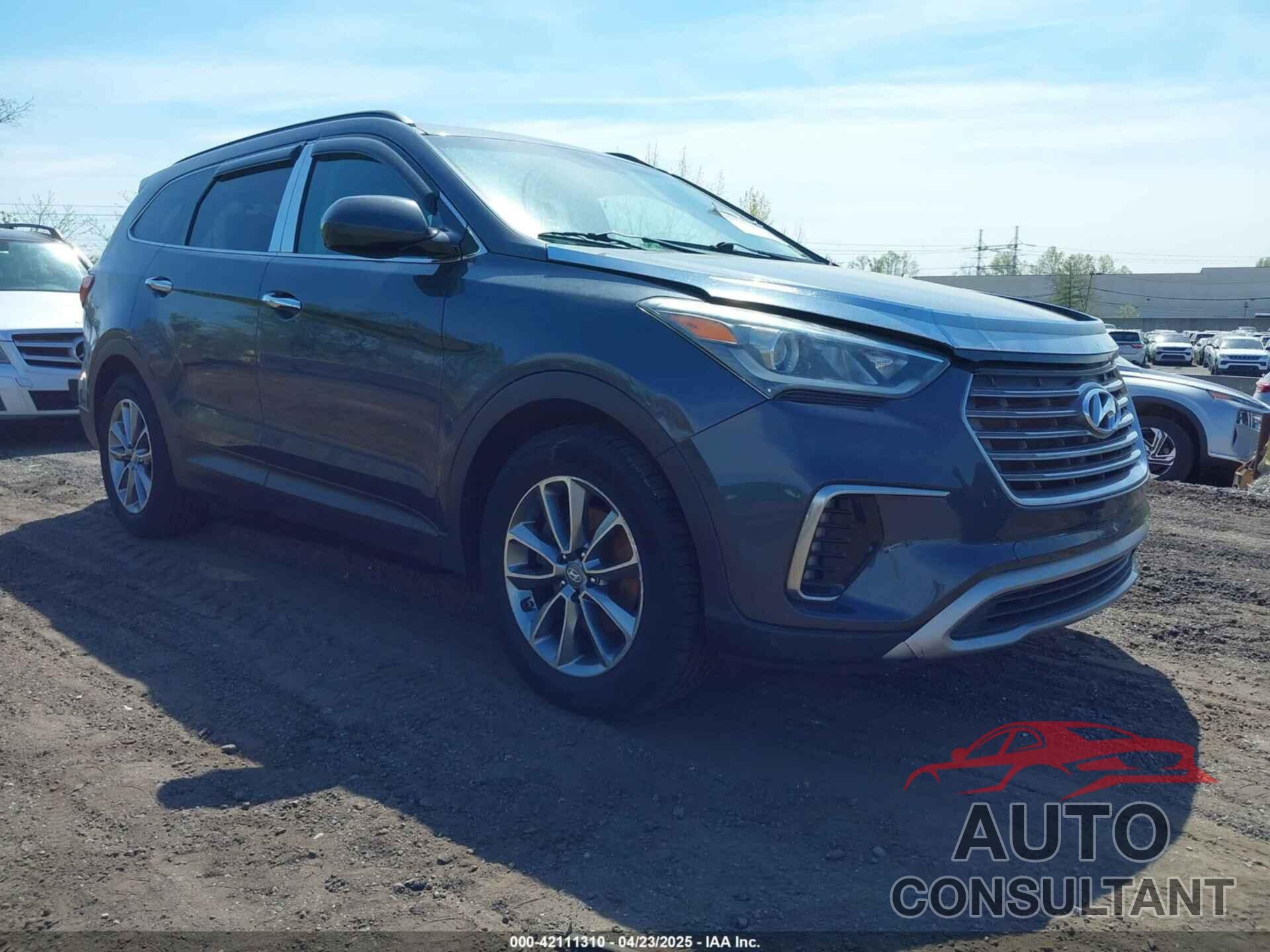 HYUNDAI SANTA FE 2017 - KM8SMDHF2HU190509