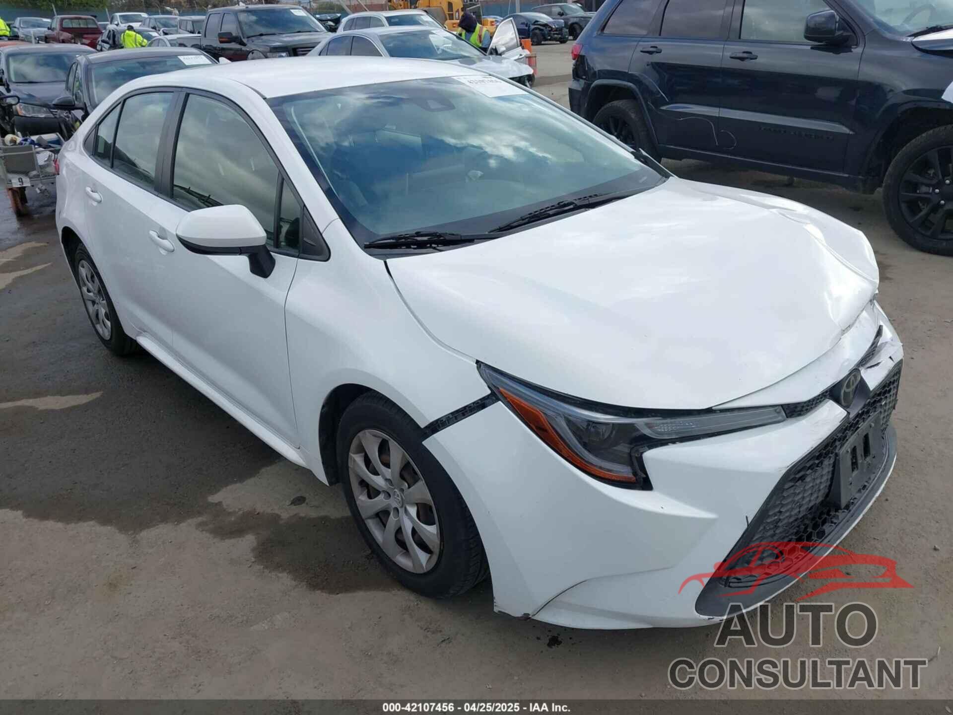 TOYOTA COROLLA 2020 - JTDEPRAE7LJ095929
