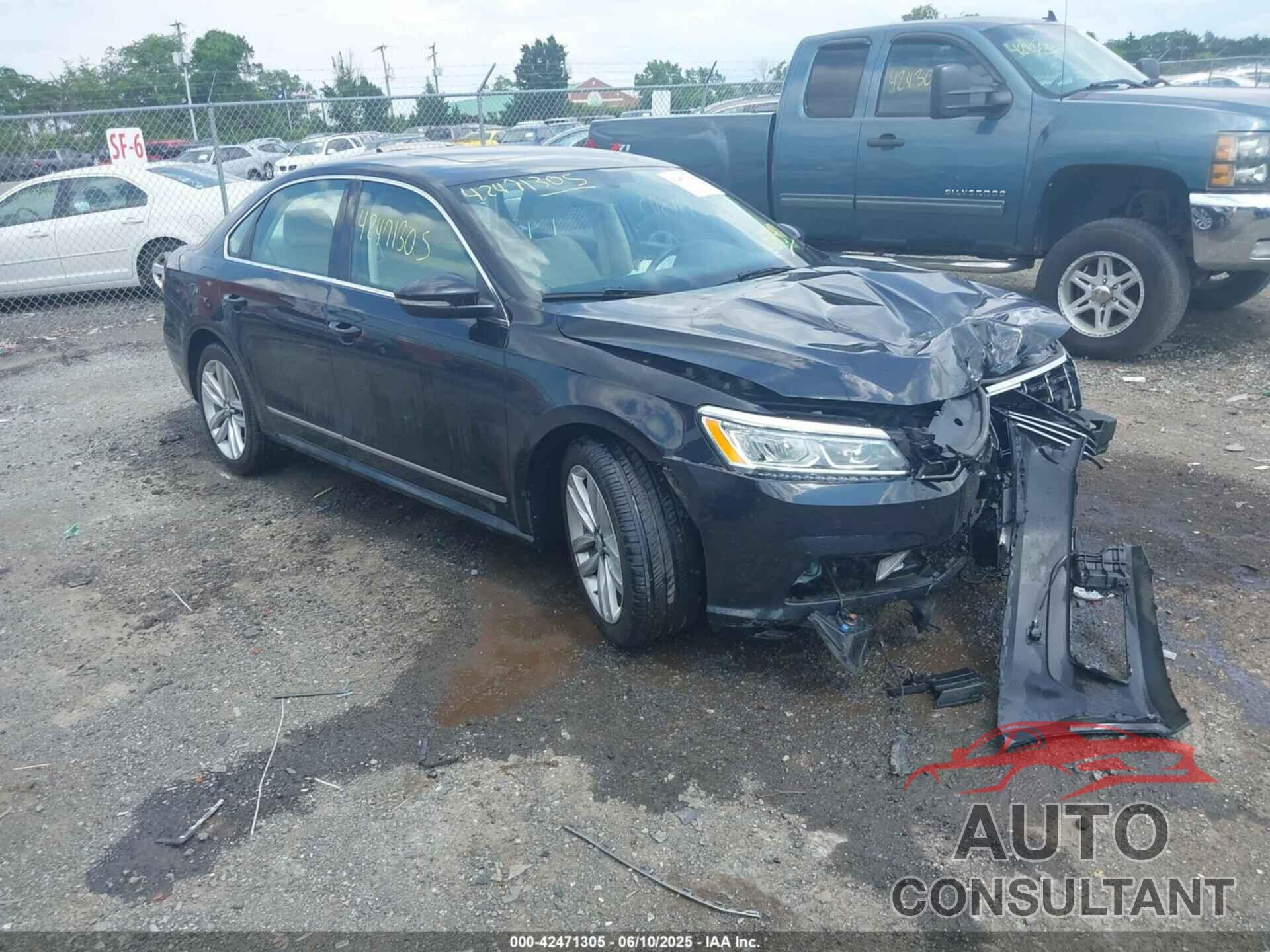 VOLKSWAGEN PASSAT 2017 - 1VWGT7A32HC011547