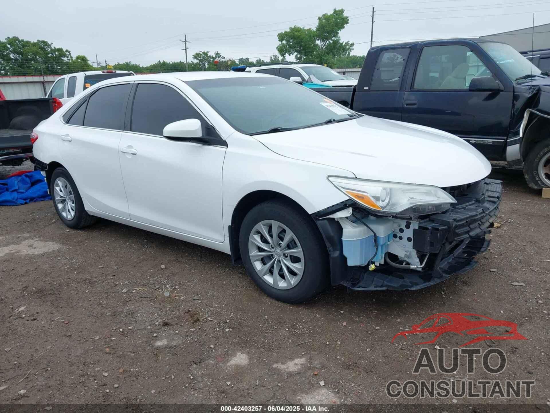 TOYOTA CAMRY 2017 - 4T1BF1FK0HU350685