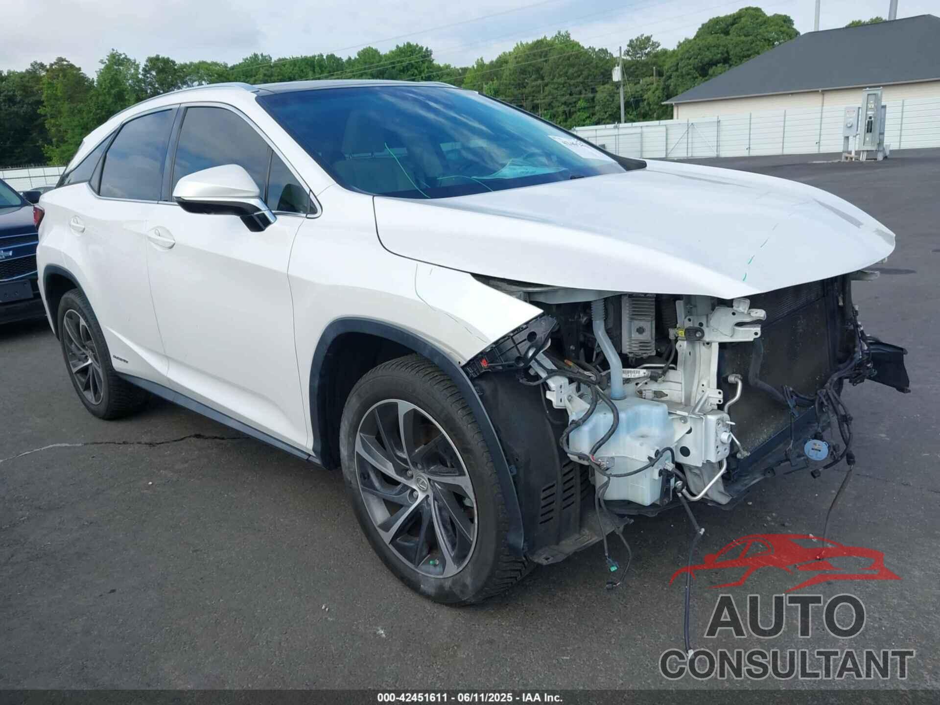 LEXUS RX 450H 2017 - 2T2BGMCA5HC019351