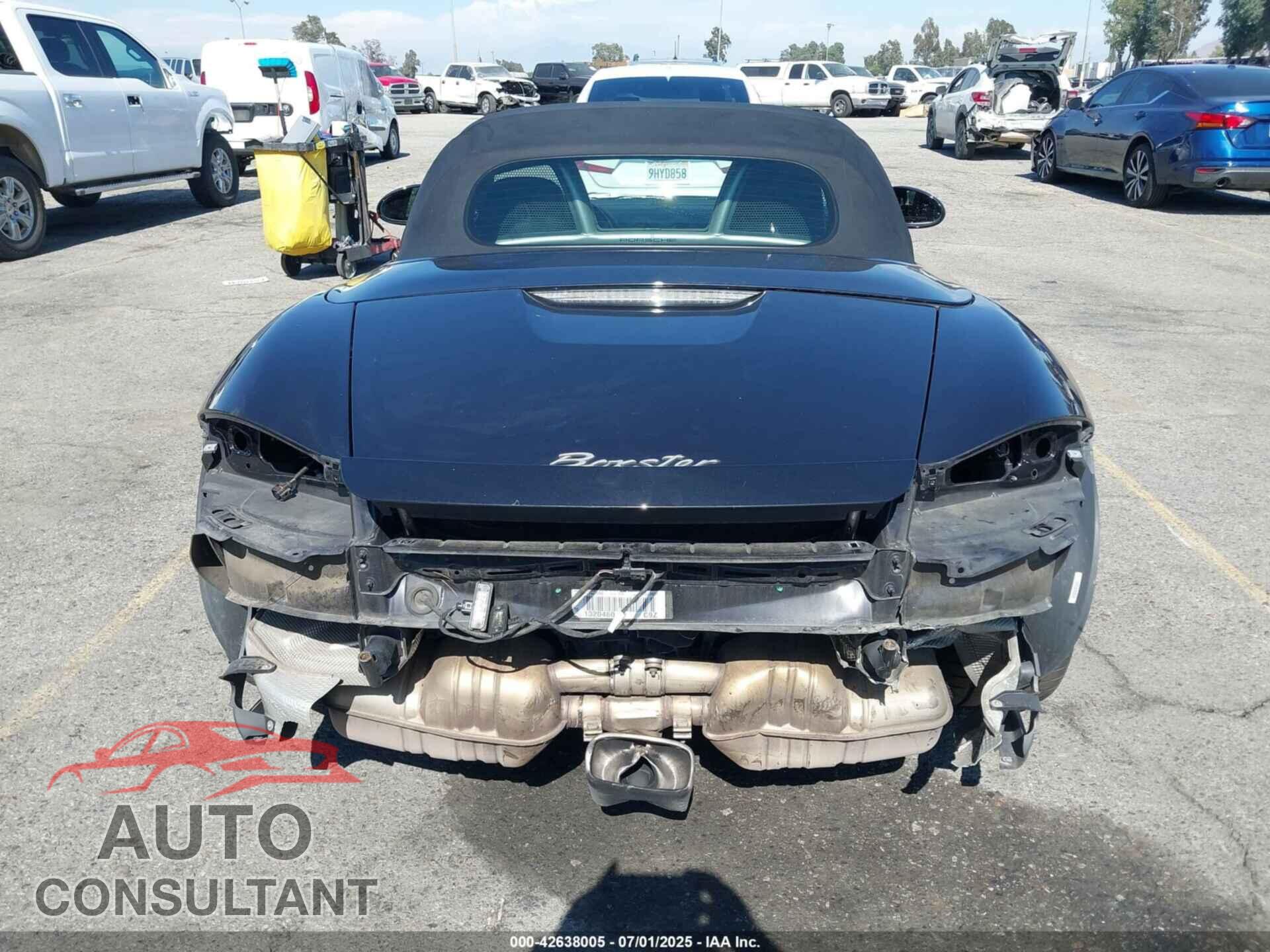 PORSCHE BOXSTER 2012 - WP0CA2A87CS710144