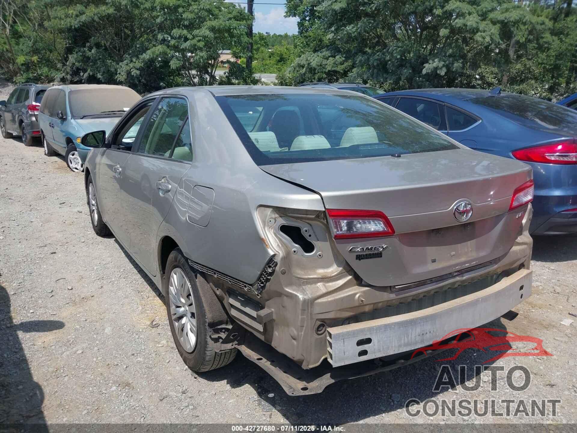 TOYOTA CAMRY 2013 - 4T1BF1FK2DU702224