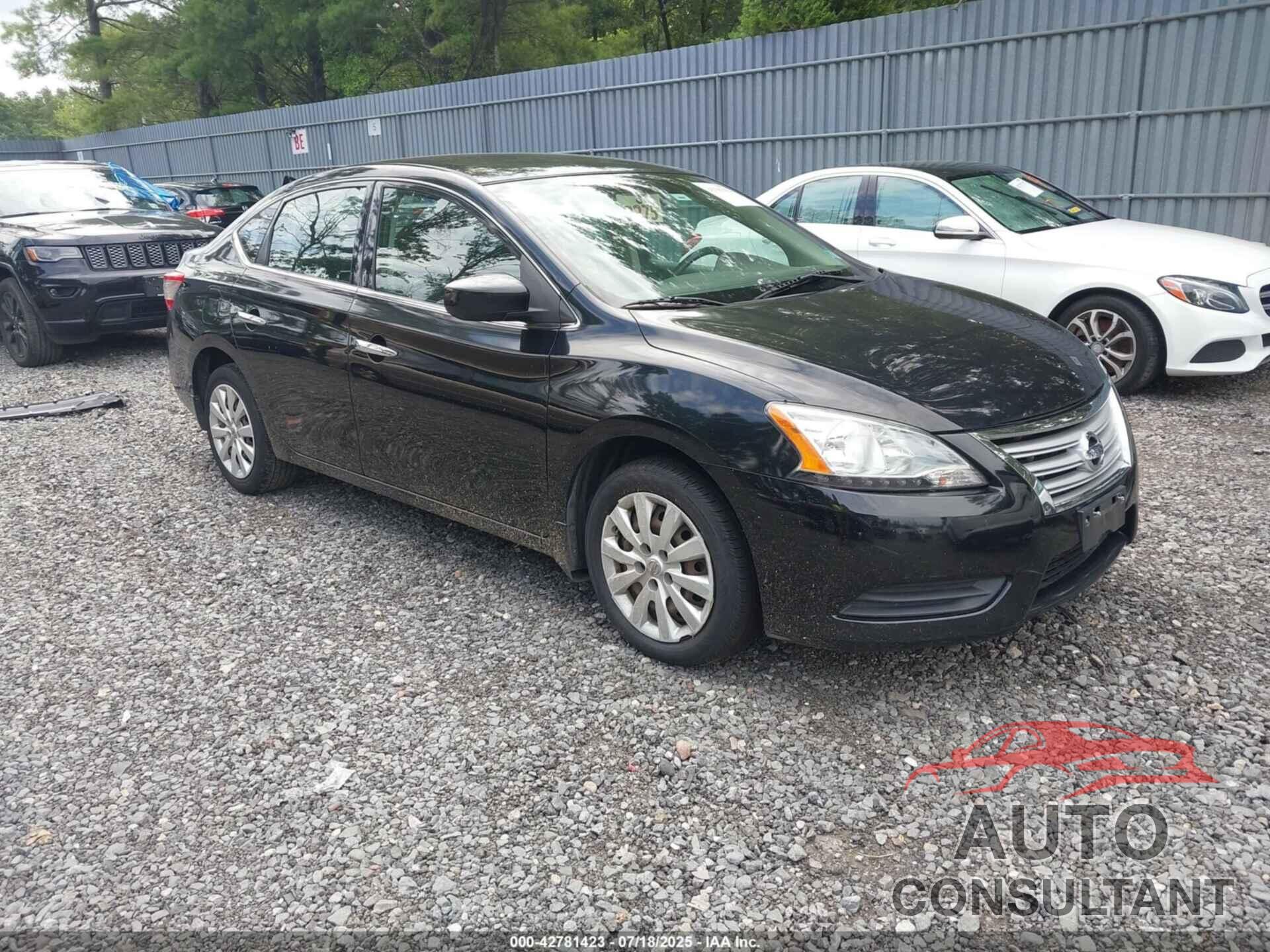 NISSAN SENTRA 2015 - 3N1AB7AP4FL694595