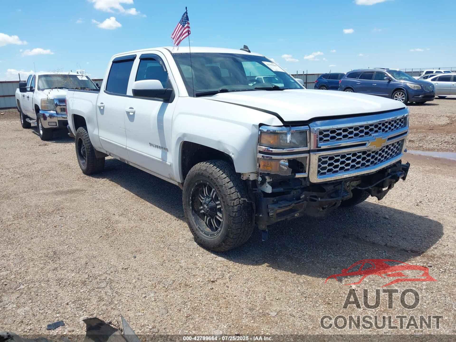 CHEVROLET SILVERADO 1500 2015 - 3GCPCREC3FG133594
