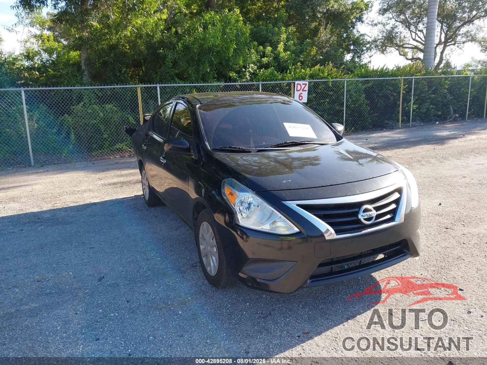 NISSAN VERSA 2017 - 3N1CN7AP8HL886279