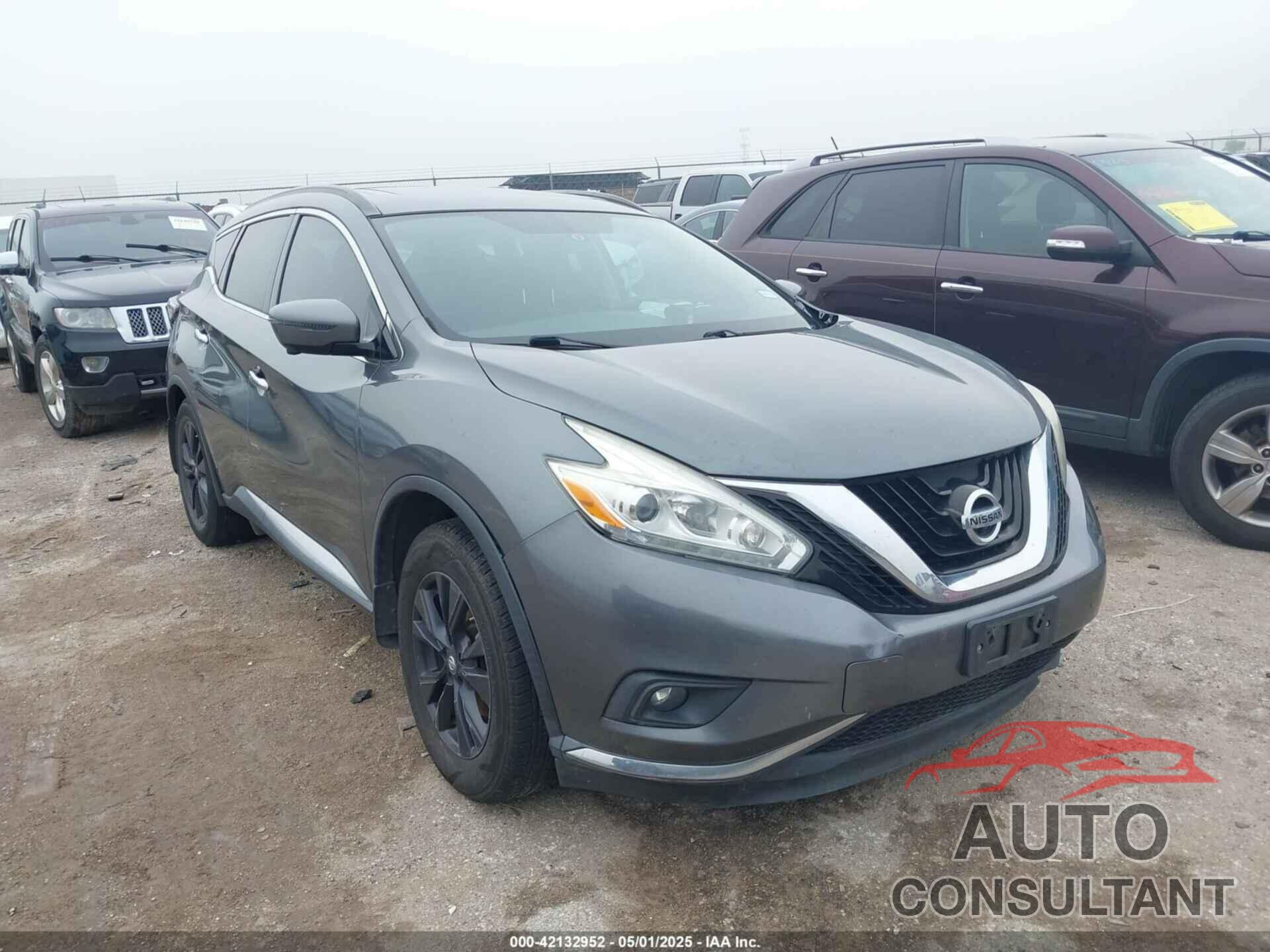 NISSAN MURANO 2017 - 5N1AZ2MG1HN147466