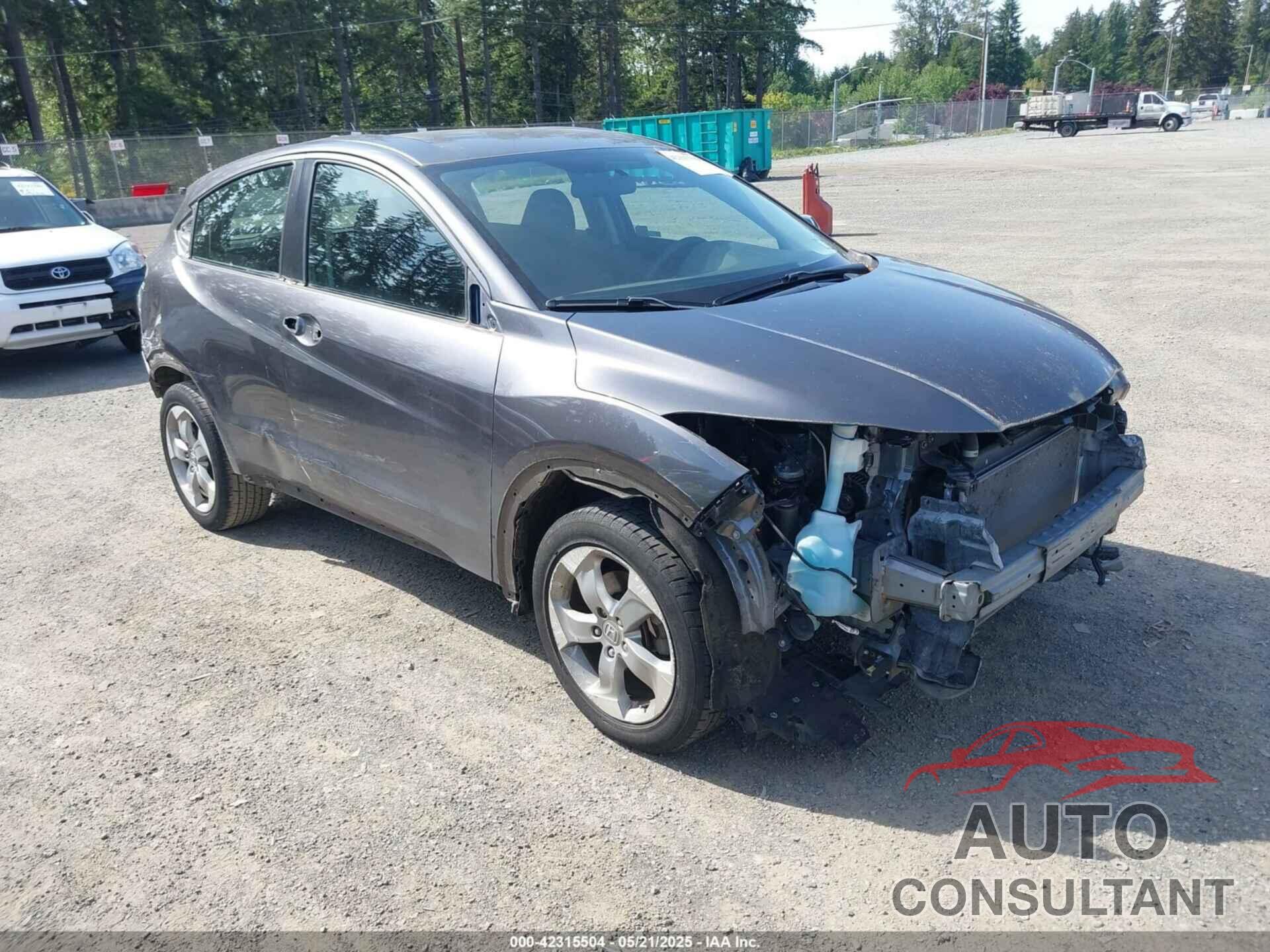 HONDA HR-V 2018 - 3CZRU5H31JM719399
