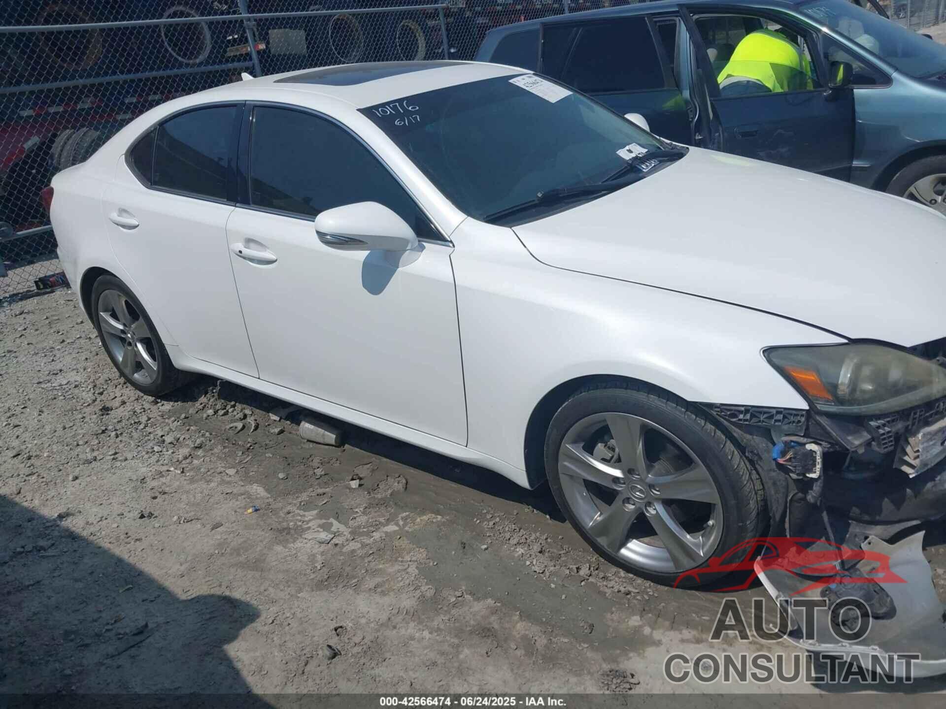 LEXUS IS 250 2012 - JTHBF5C24C5166951