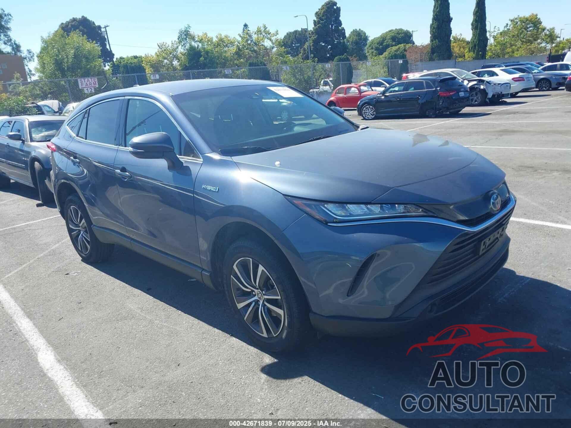 TOYOTA VENZA 2021 - JTEAAAAH9MJ079403
