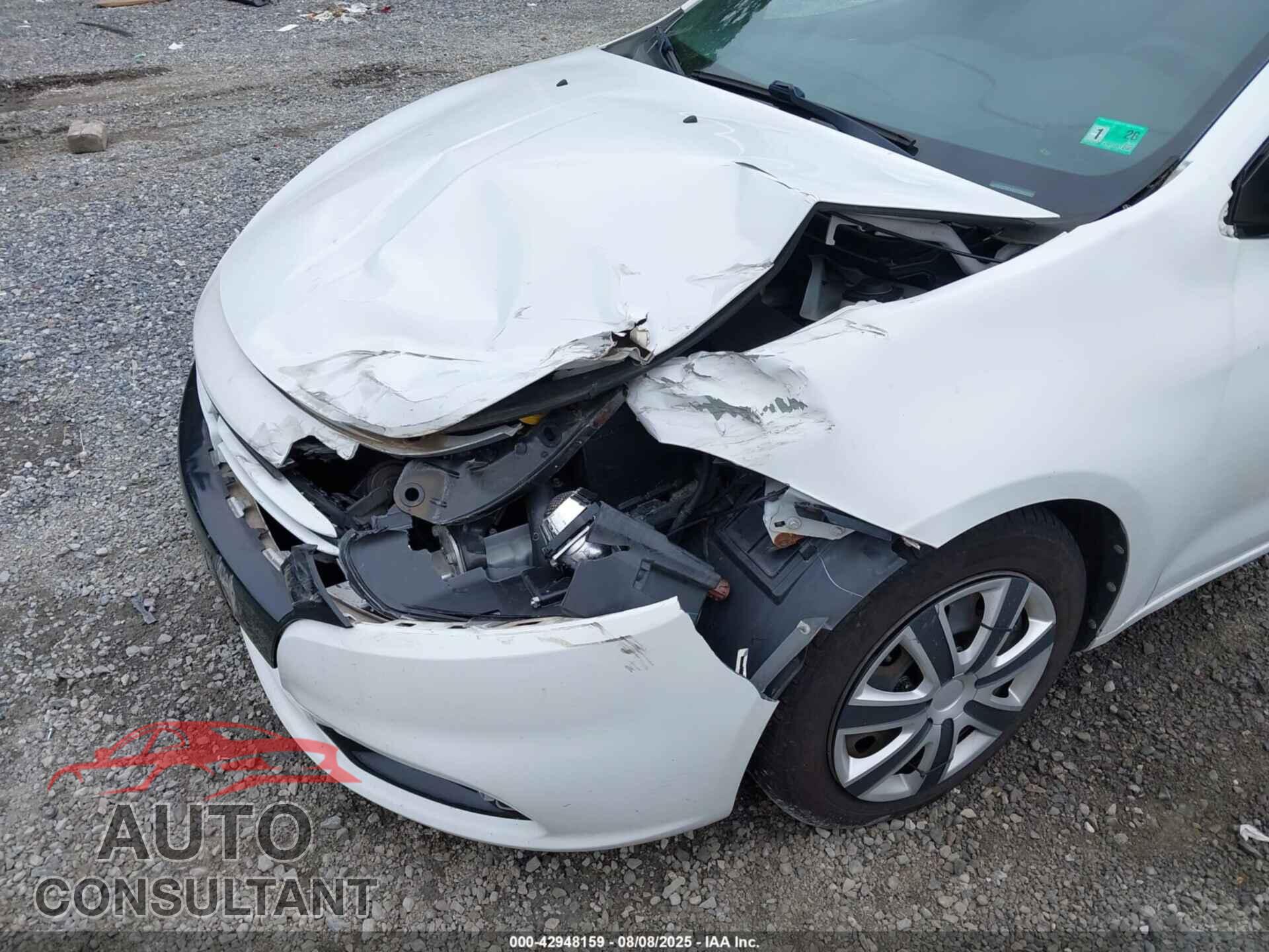 DODGE DART 2013 - 1C3CDFBAXDD122829
