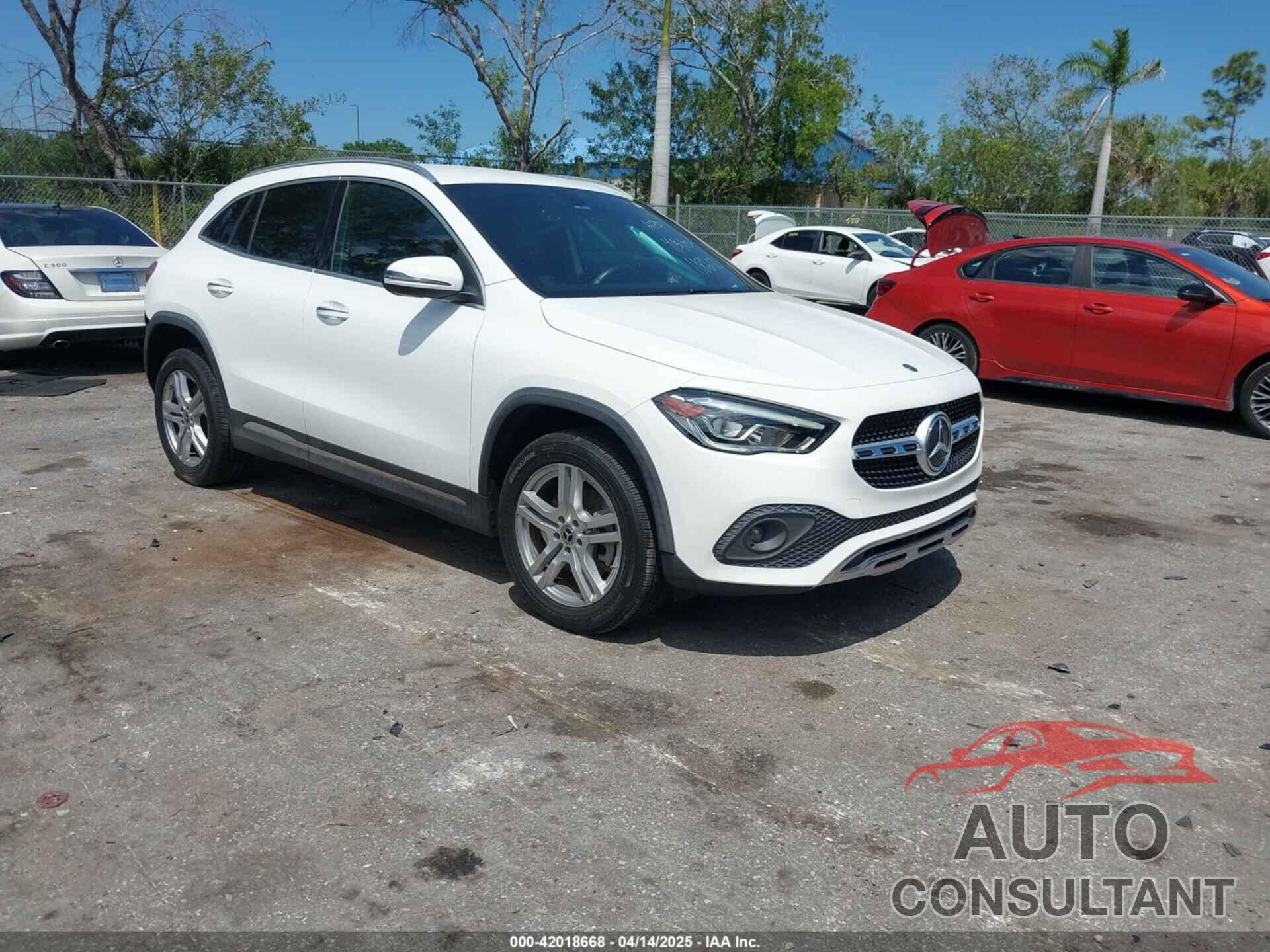MERCEDES-BENZ GLA 250 2021 - W1N4N4GB2MJ118612