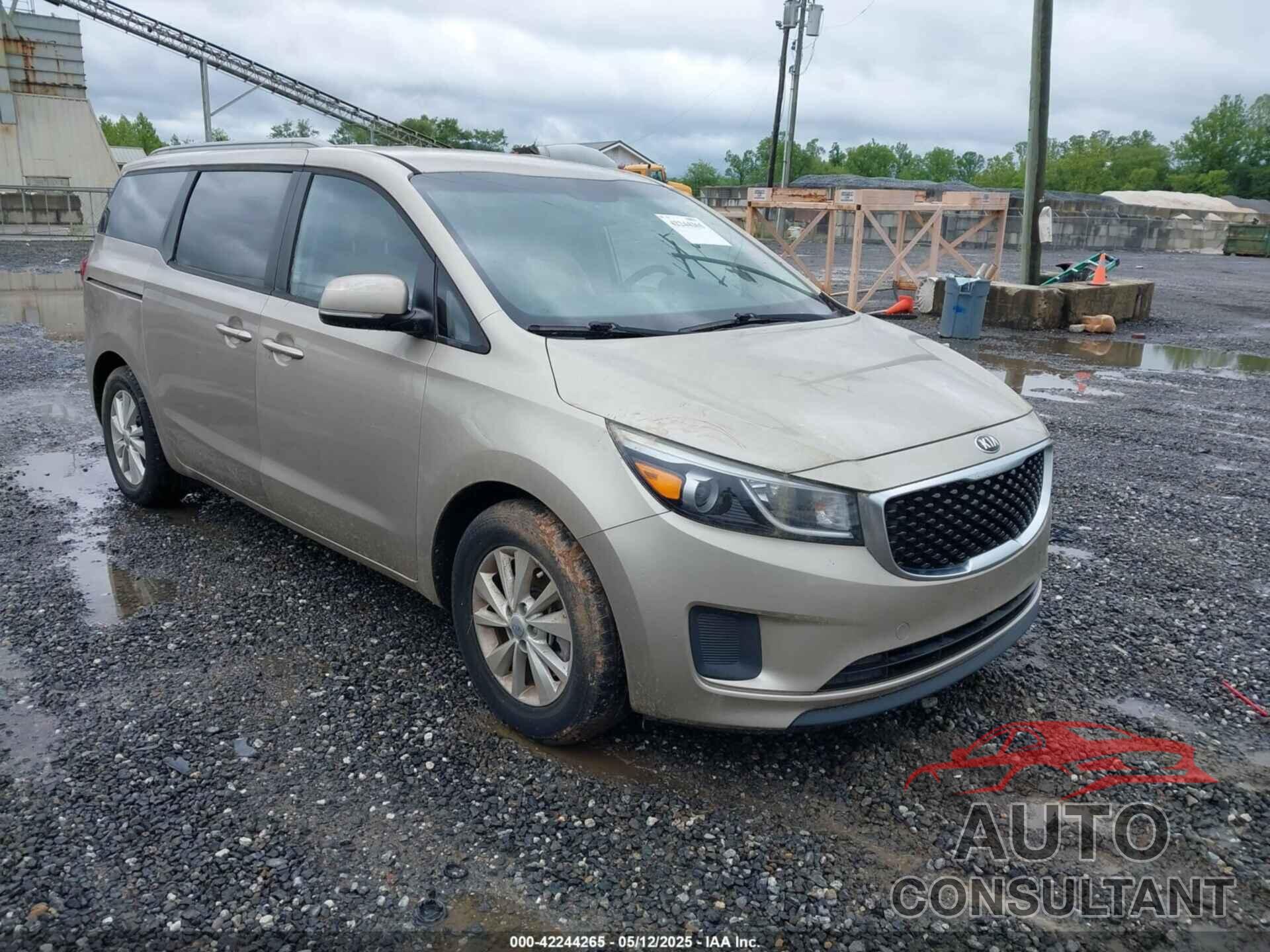 KIA SEDONA 2015 - KNDMB5C17F6018336
