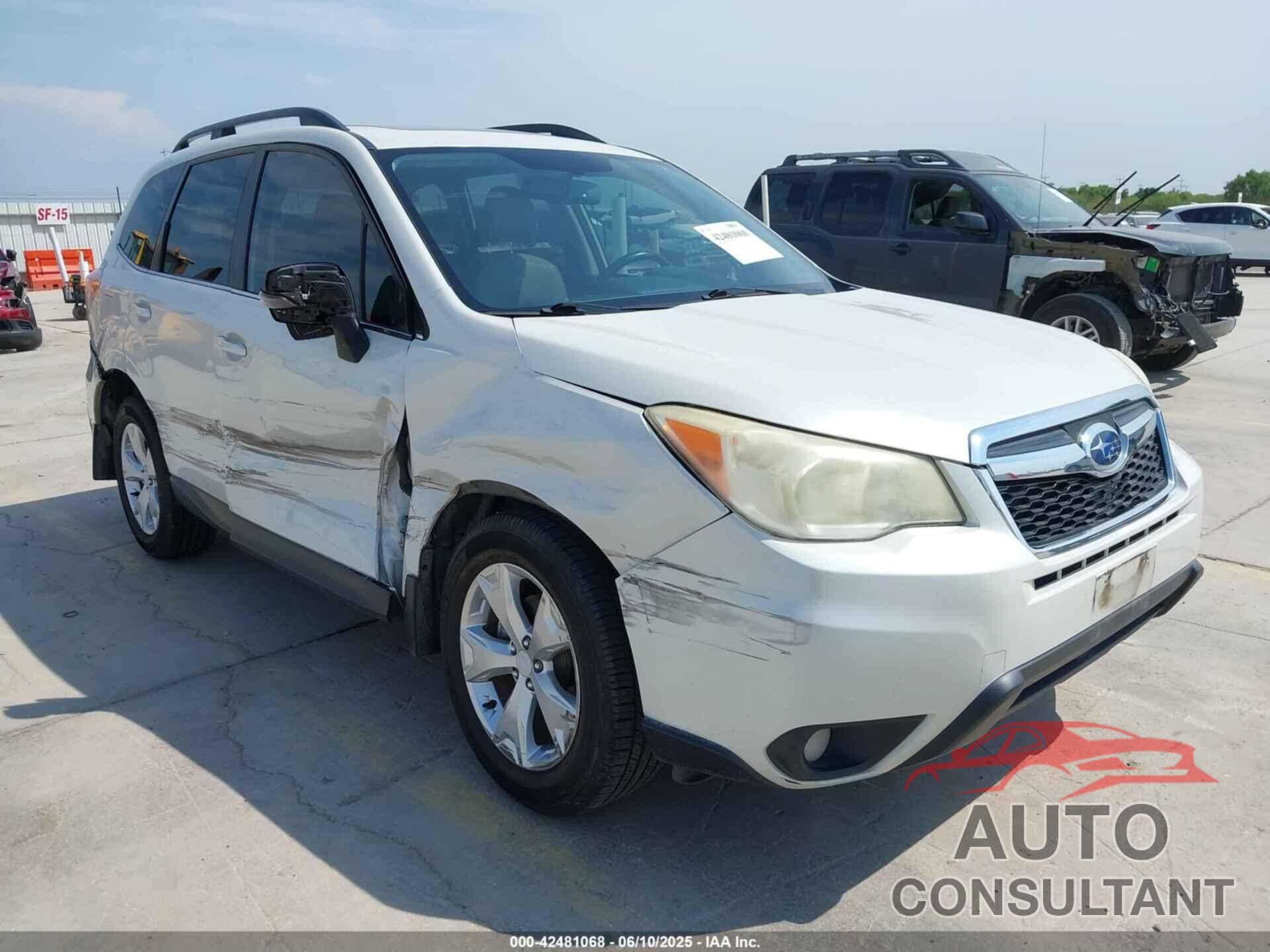 SUBARU FORESTER 2014 - JF2SJAMC9EH497673