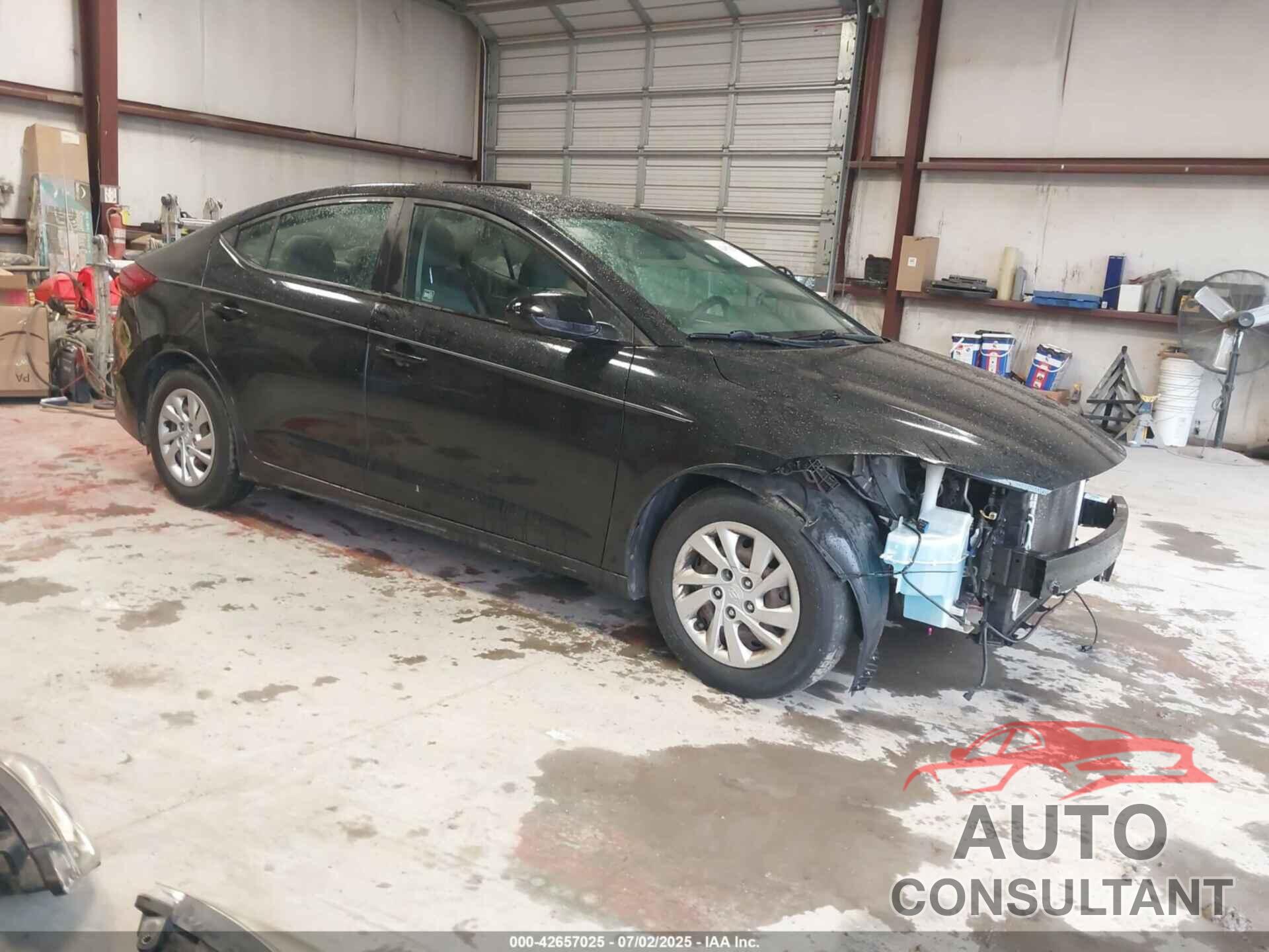 HYUNDAI ELANTRA 2017 - KMHD74LF0HU355142