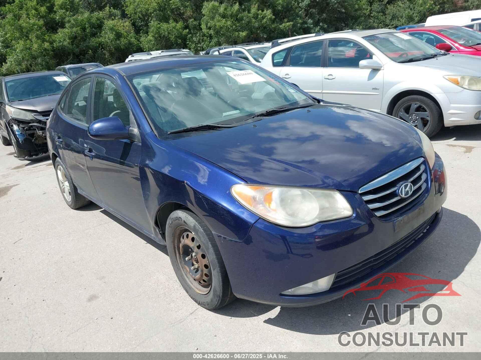 HYUNDAI ELANTRA 2010 - KMHDU4AD6AU138288