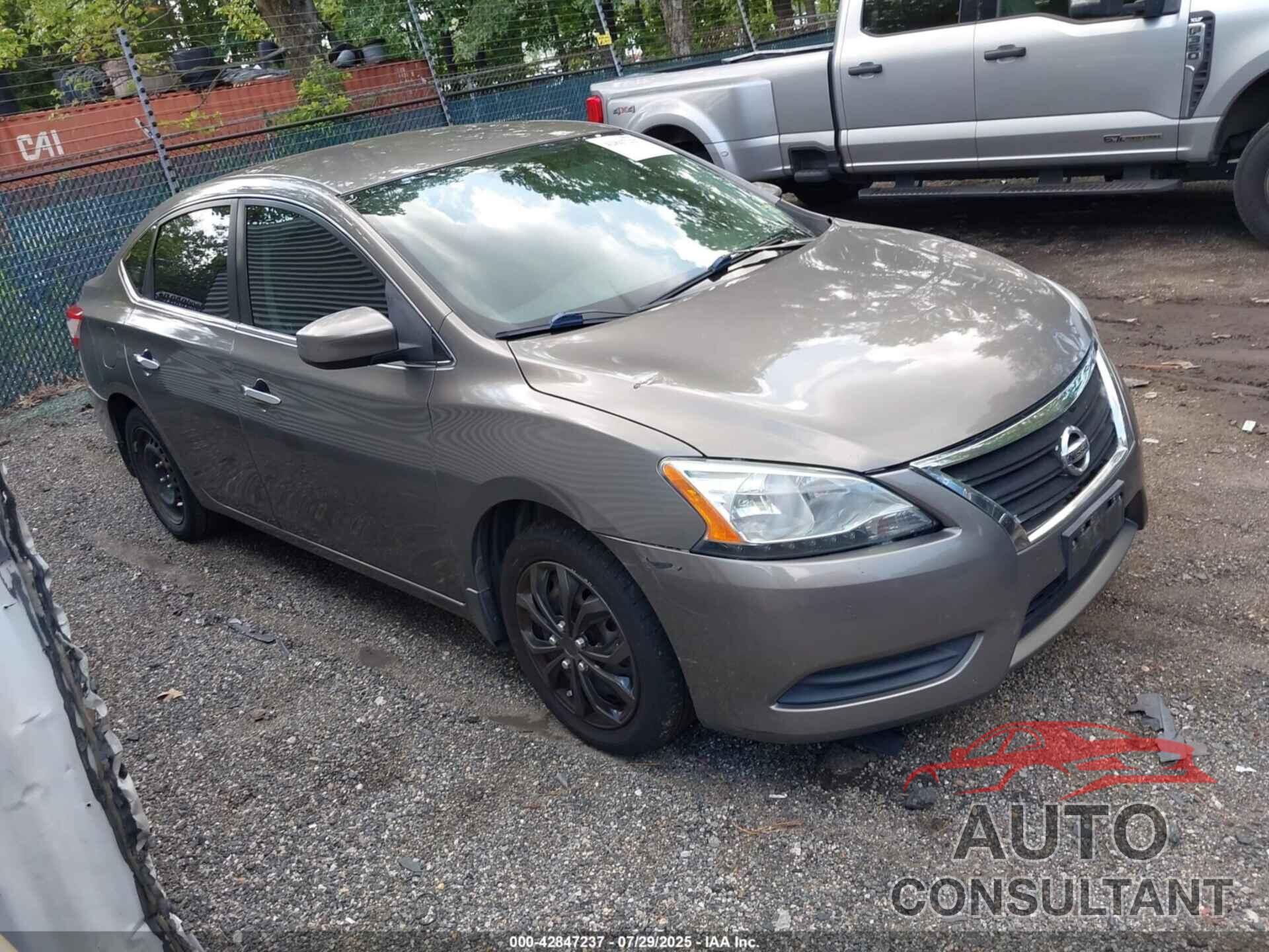 NISSAN SENTRA 2015 - 3N1AB7APXFL690437