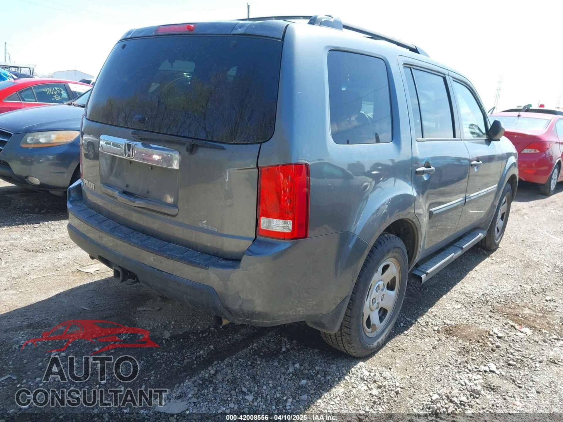 HONDA PILOT 2011 - 5FNYF3H28BB034040