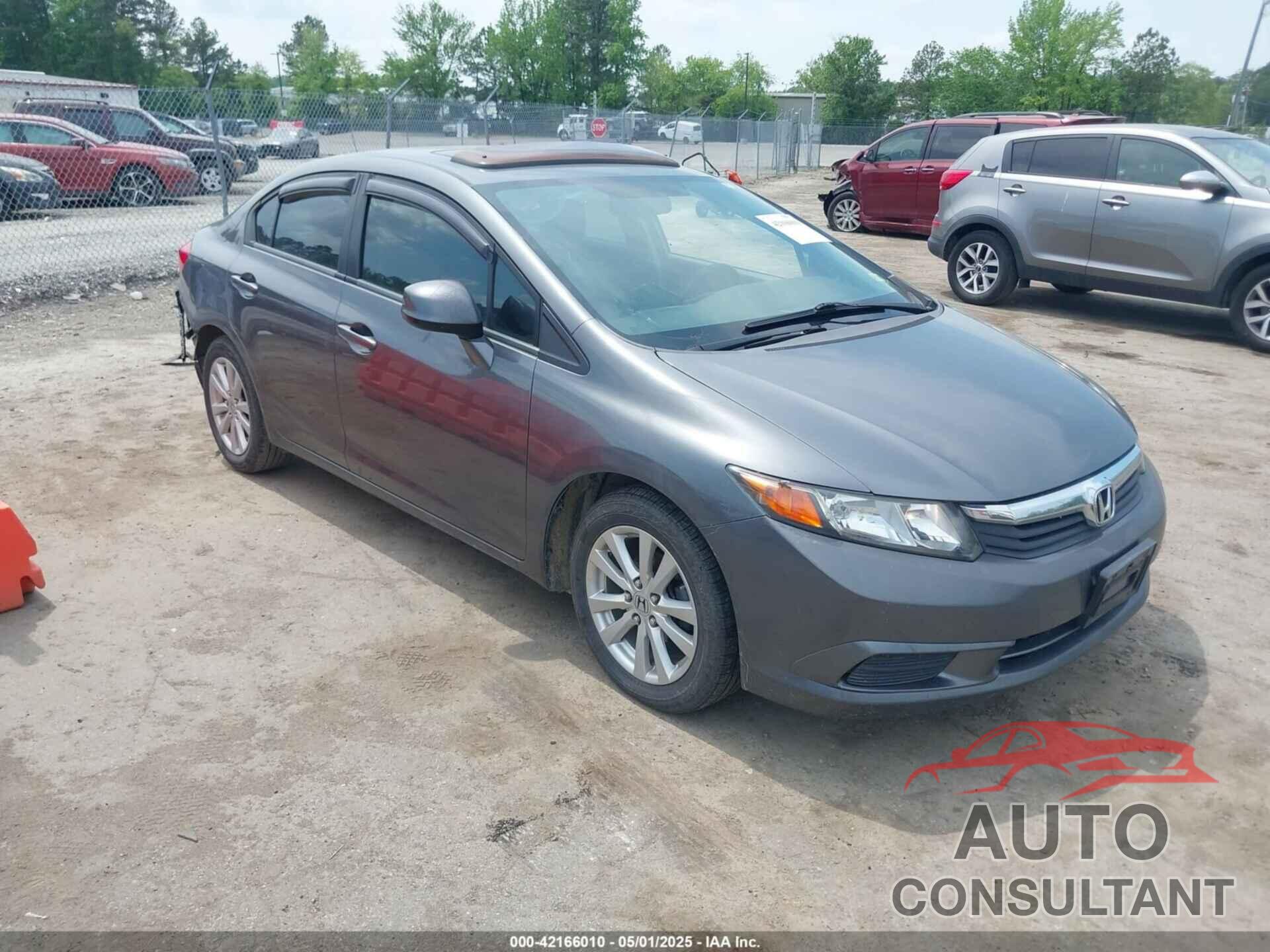 HONDA CIVIC 2012 - 19XFB2F90CE006897