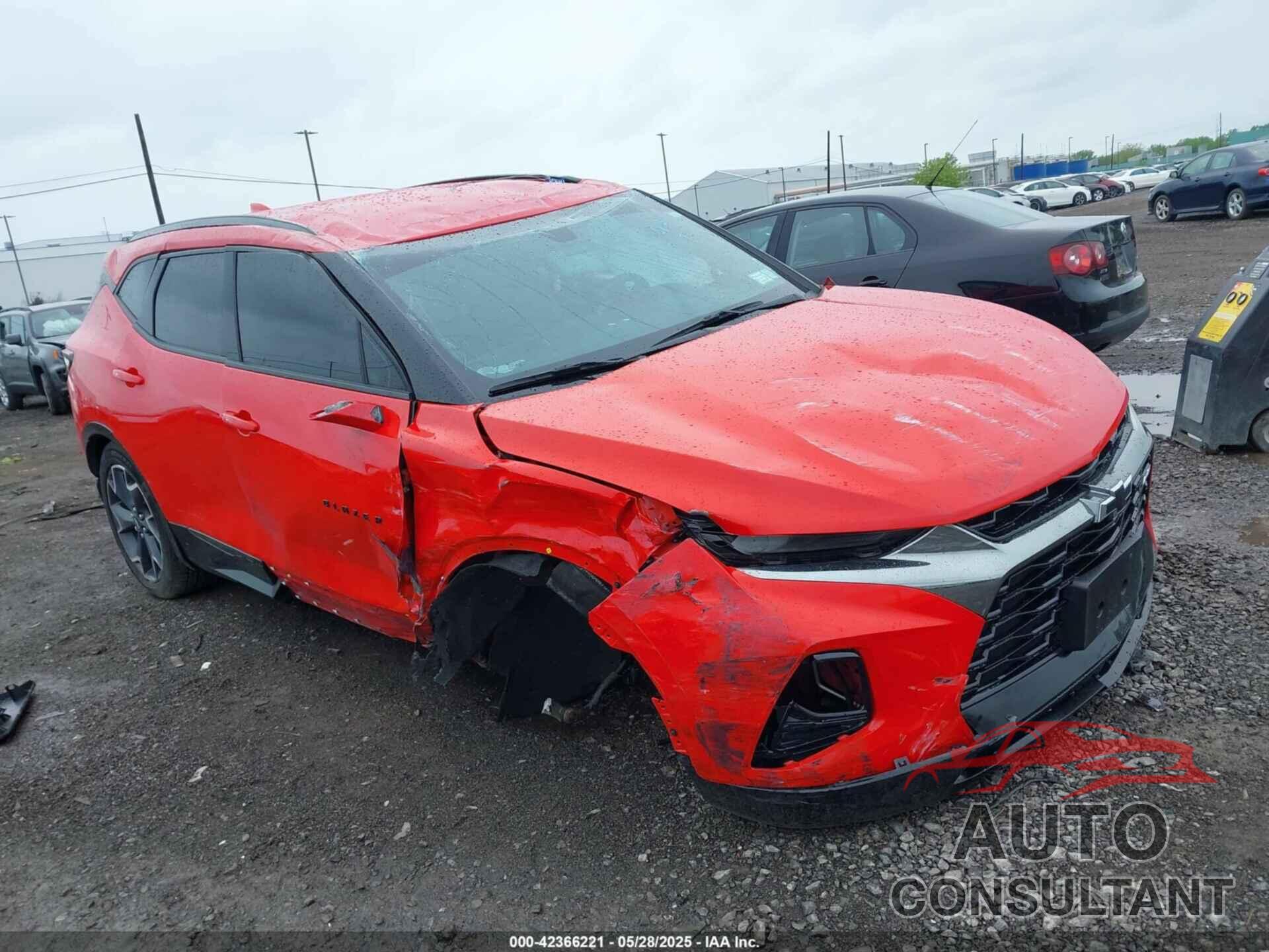 CHEVROLET BLAZER 2022 - 3GNKBKRS8NS137309
