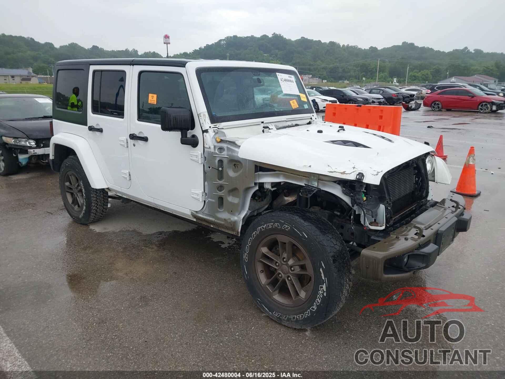 JEEP WRANGLER UNLIMITED 2017 - 1C4BJWEG0HL559220