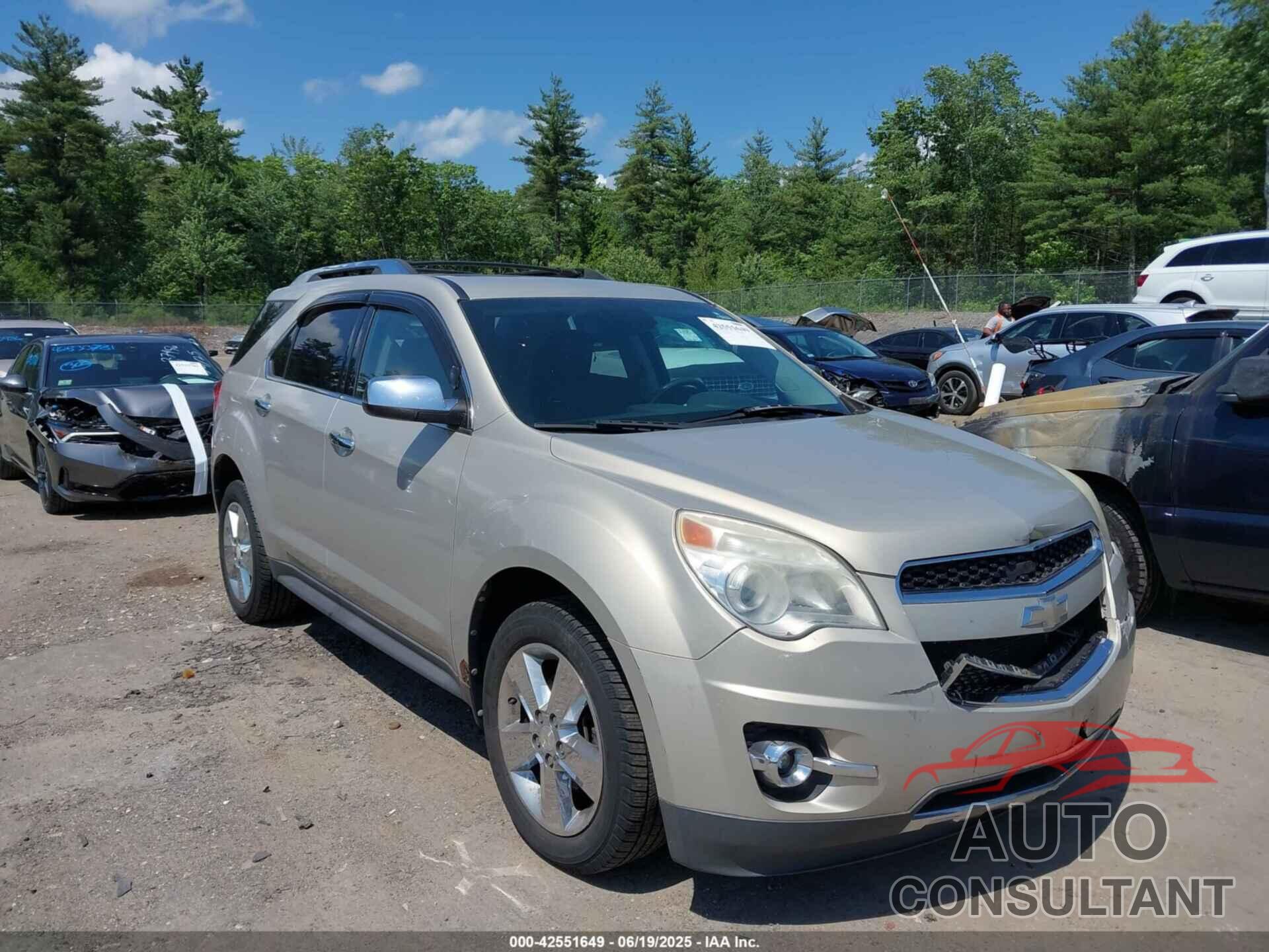 CHEVROLET EQUINOX 2012 - 2GNFLGE52C6296687