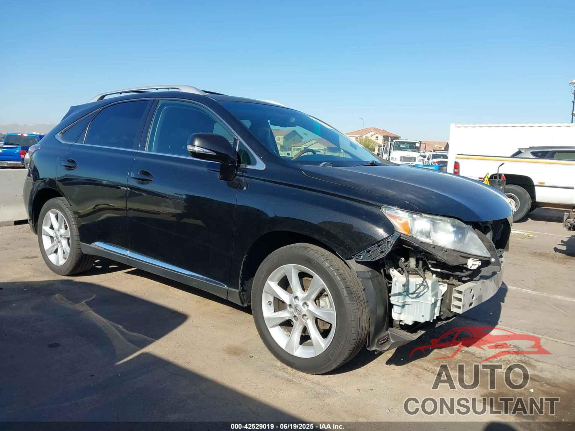 LEXUS RX 350 2011 - 2T2ZK1BAXBC044282