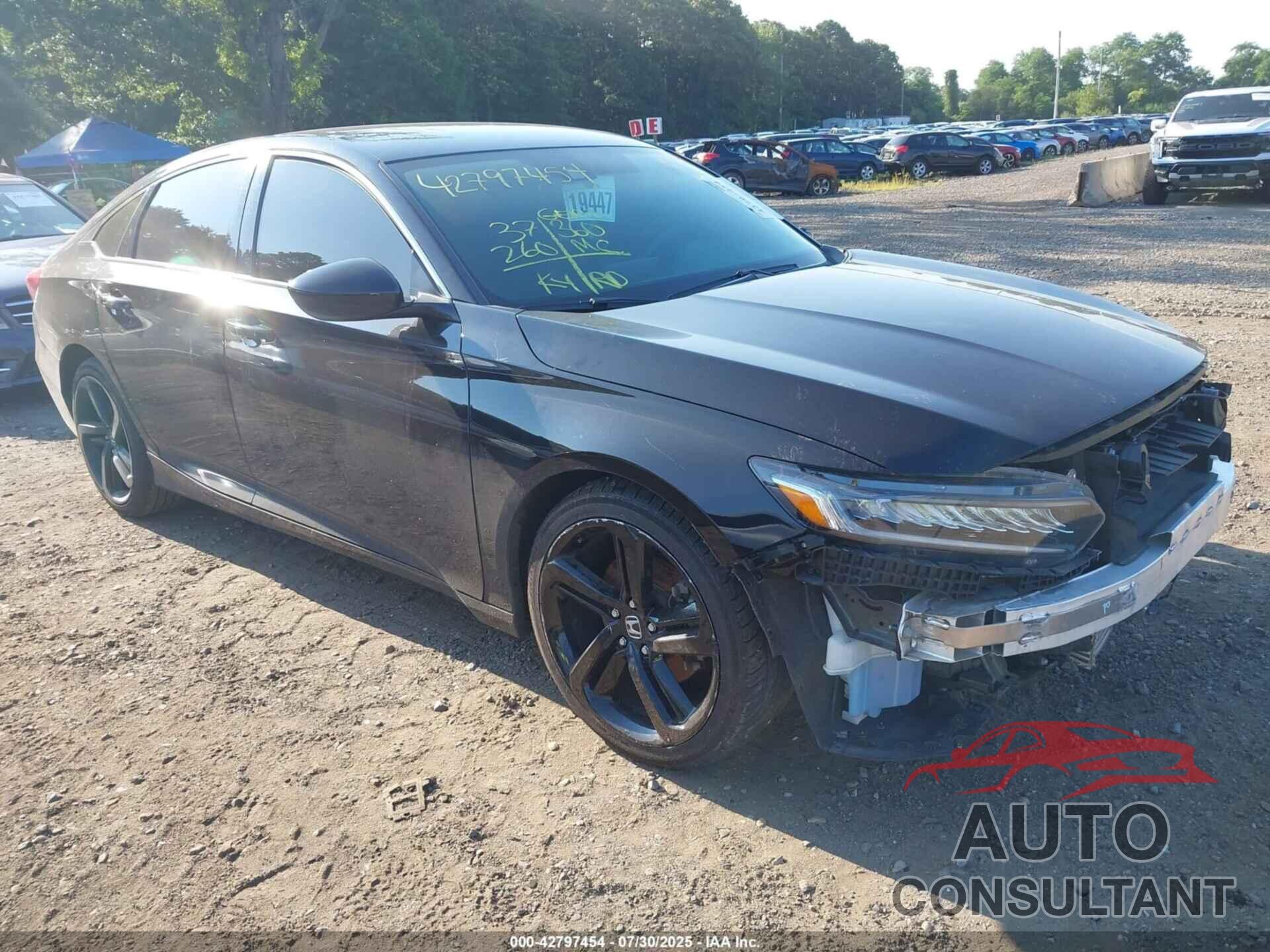 HONDA ACCORD 2022 - 1HGCV1F40NA082541