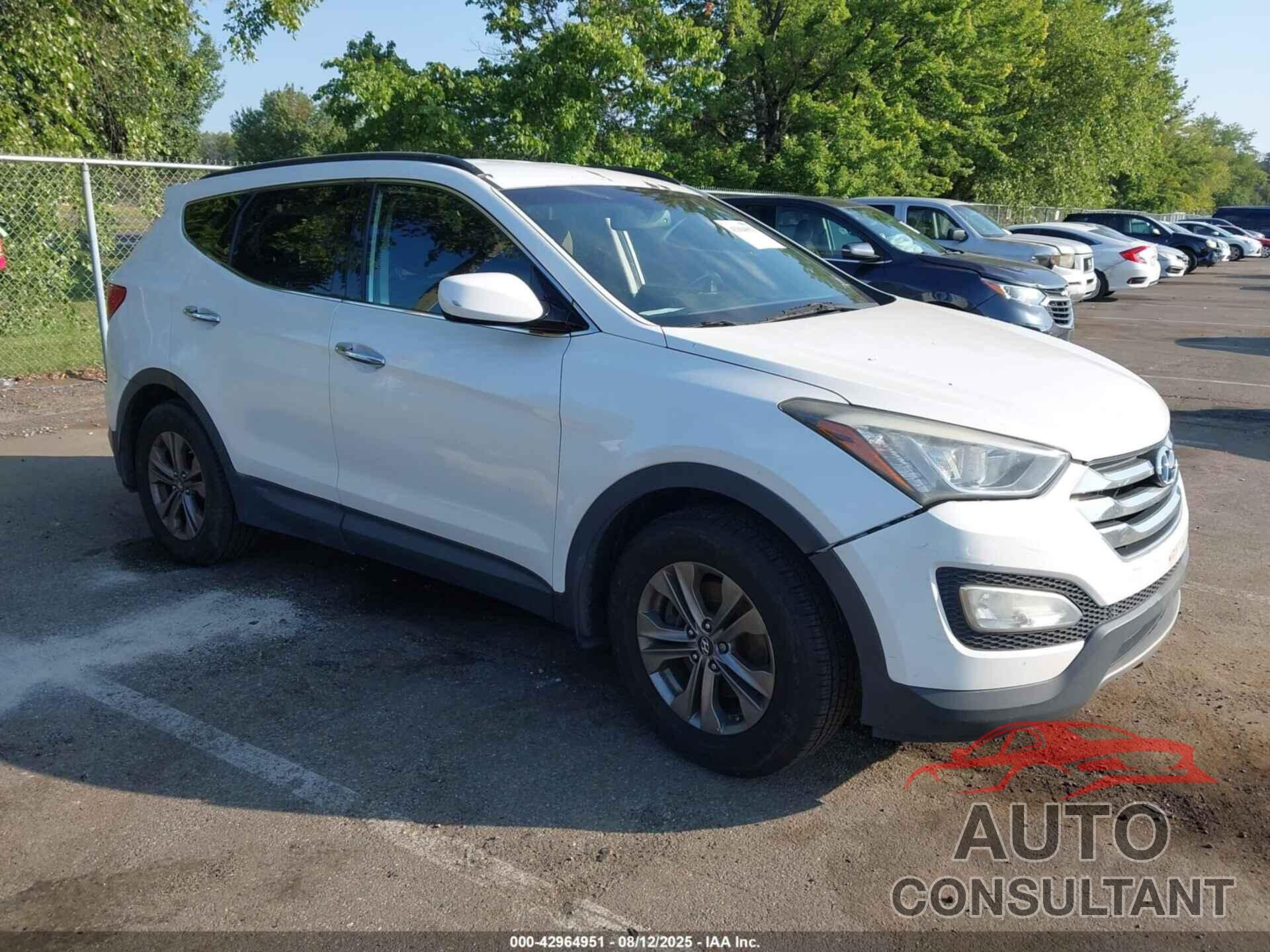 HYUNDAI SANTA FE 2013 - 5XYZU3LBXDG120527