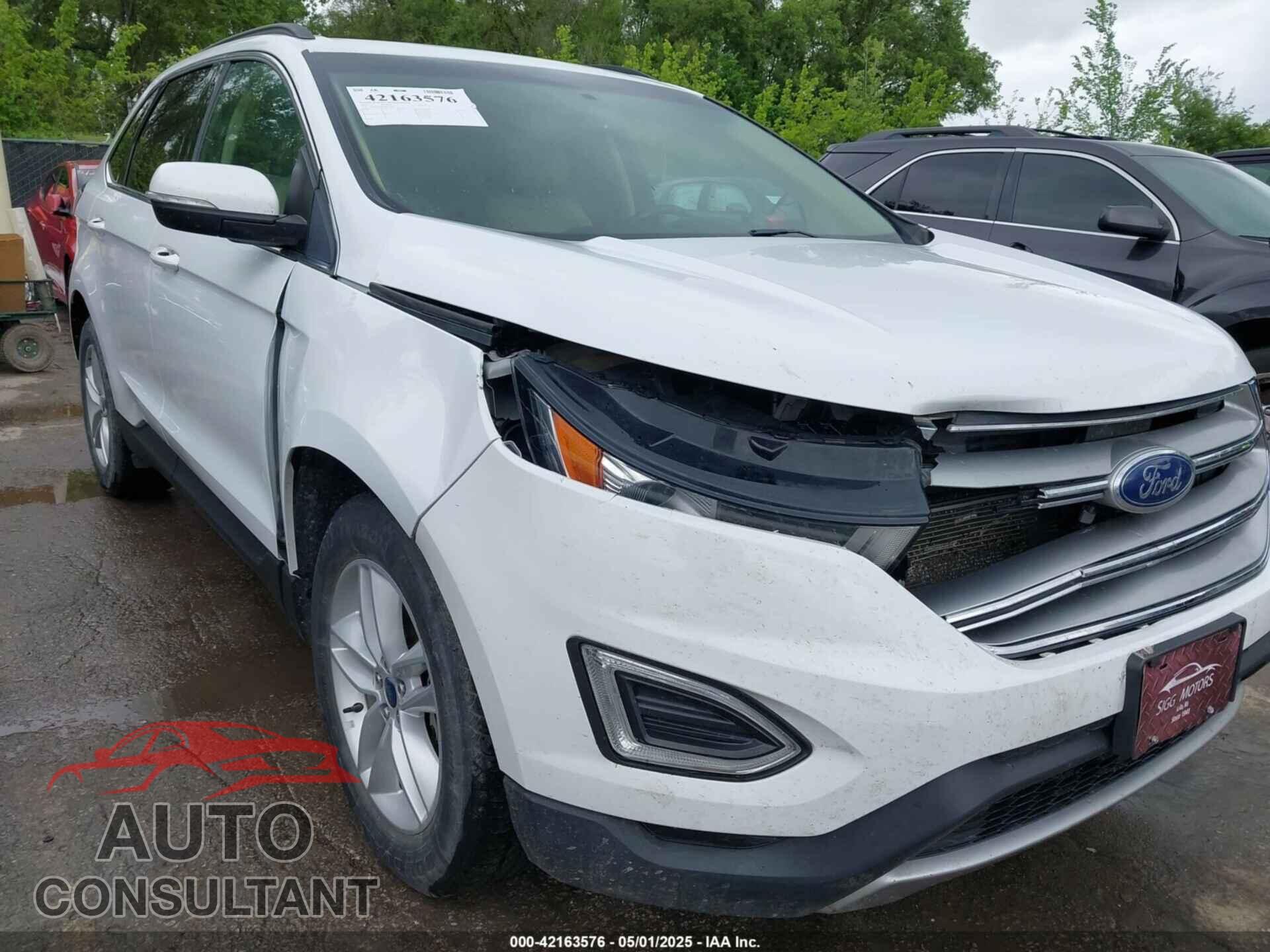 FORD EDGE 2015 - 2FMTK3J83FBC18143