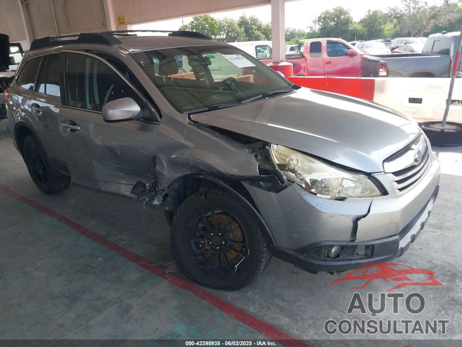 SUBARU OUTBACK 2011 - 4S4BRDJC5B2346580
