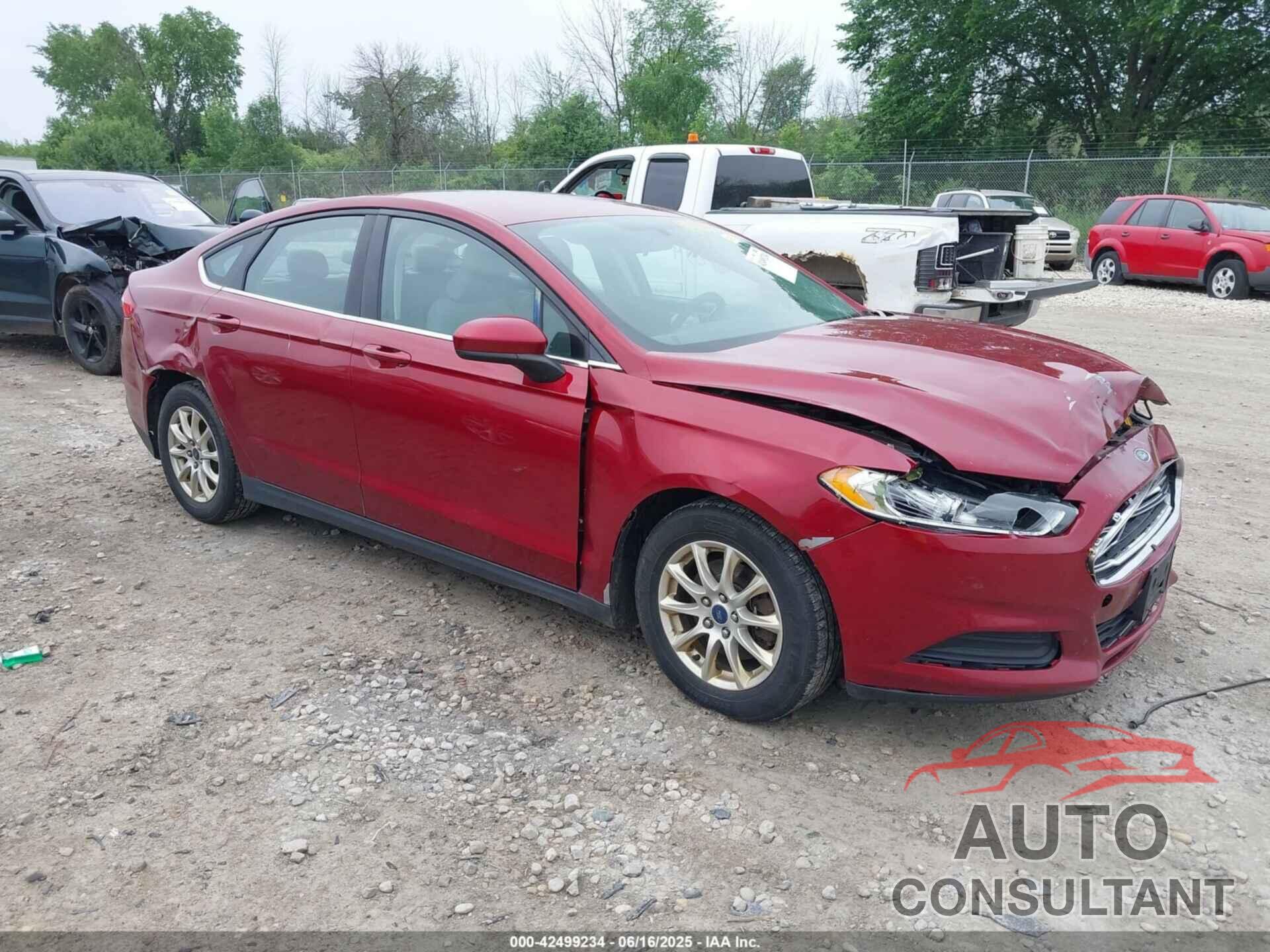 FORD FUSION 2016 - 3FA6P0G78GR131105