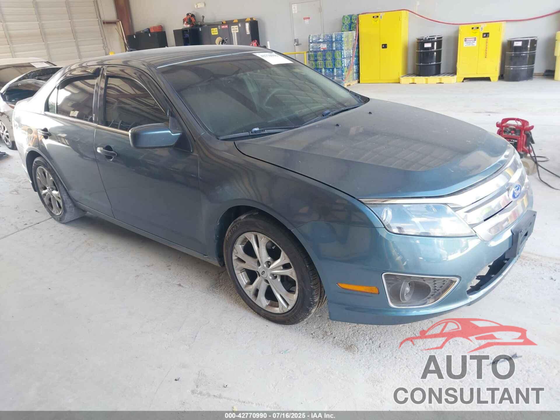 FORD FUSION 2012 - 3FAHP0HG6CR170633