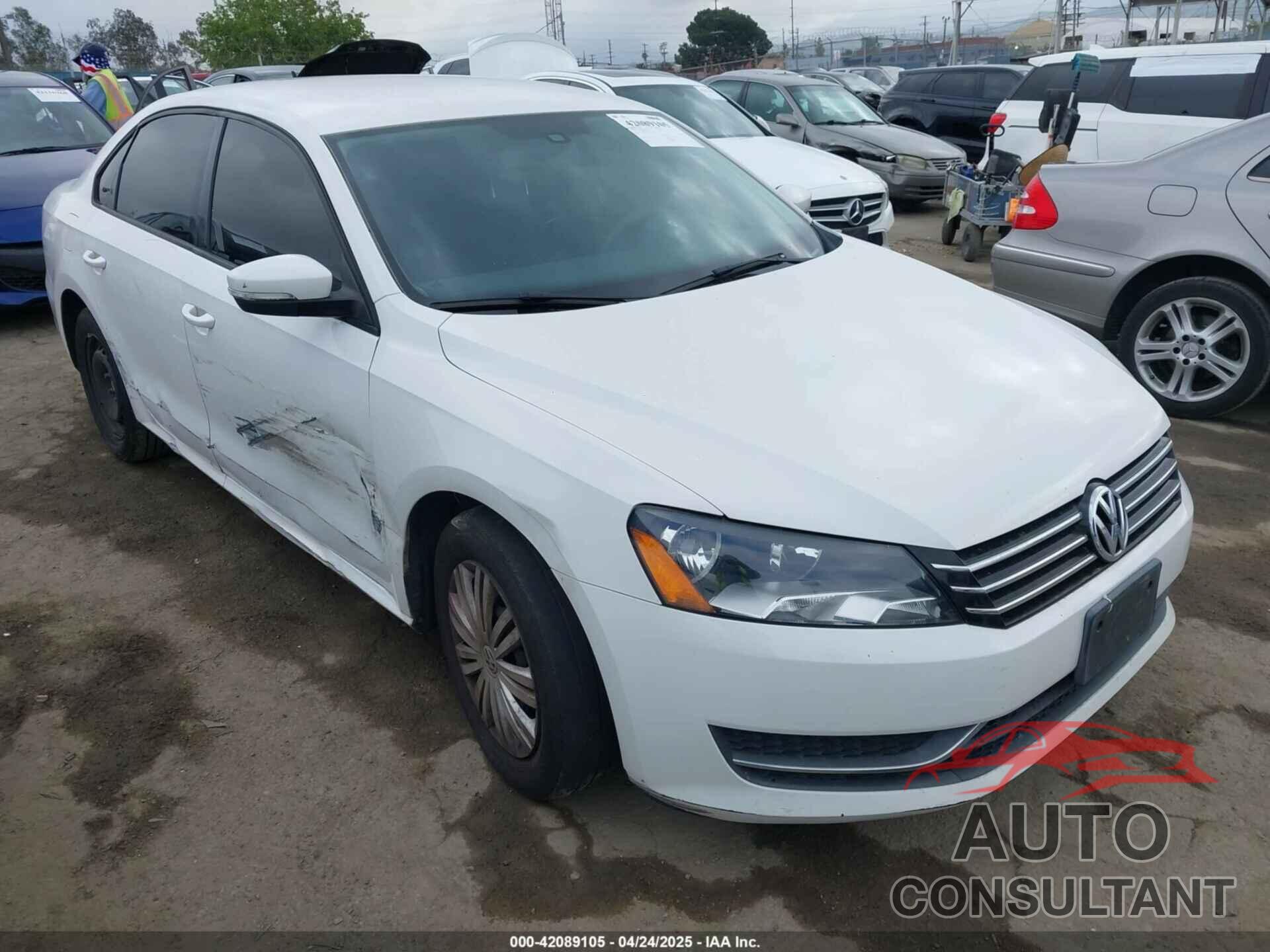 VOLKSWAGEN PASSAT 2014 - 1VWAT7A37EC070983