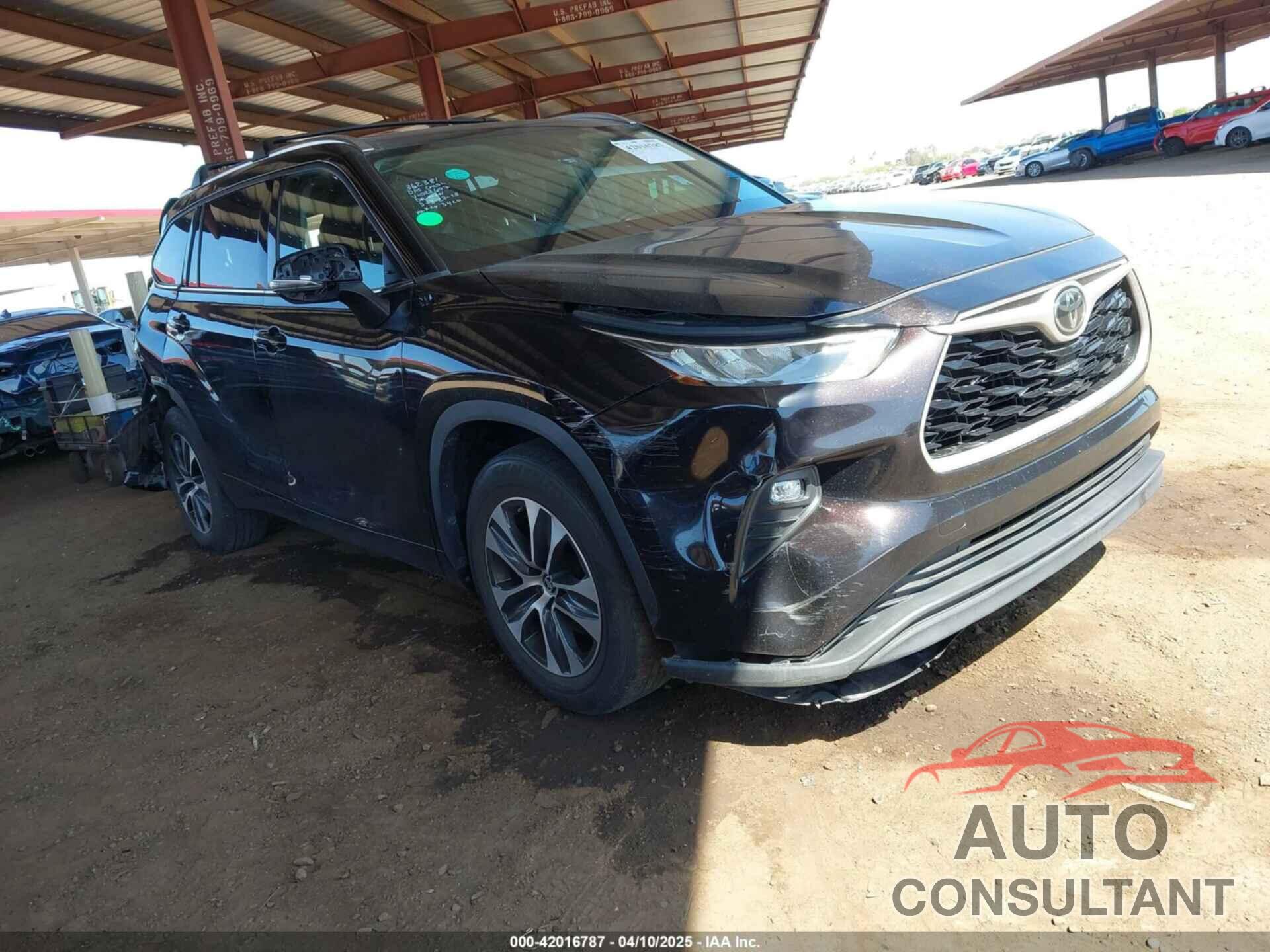 TOYOTA HIGHLANDER 2020 - 5TDHZRAH4LS023607