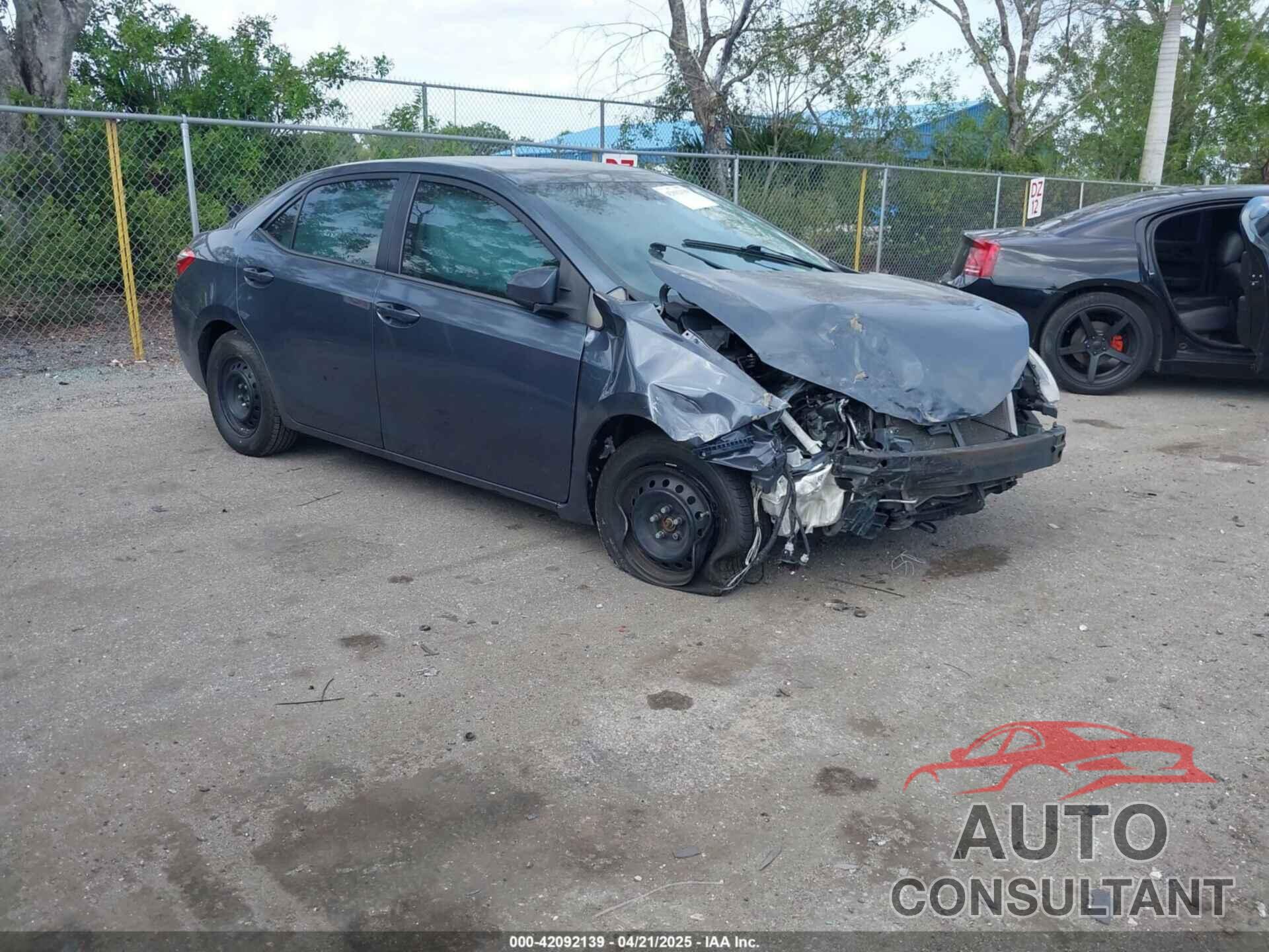 TOYOTA COROLLA 2016 - 5YFBURHE0GP509135