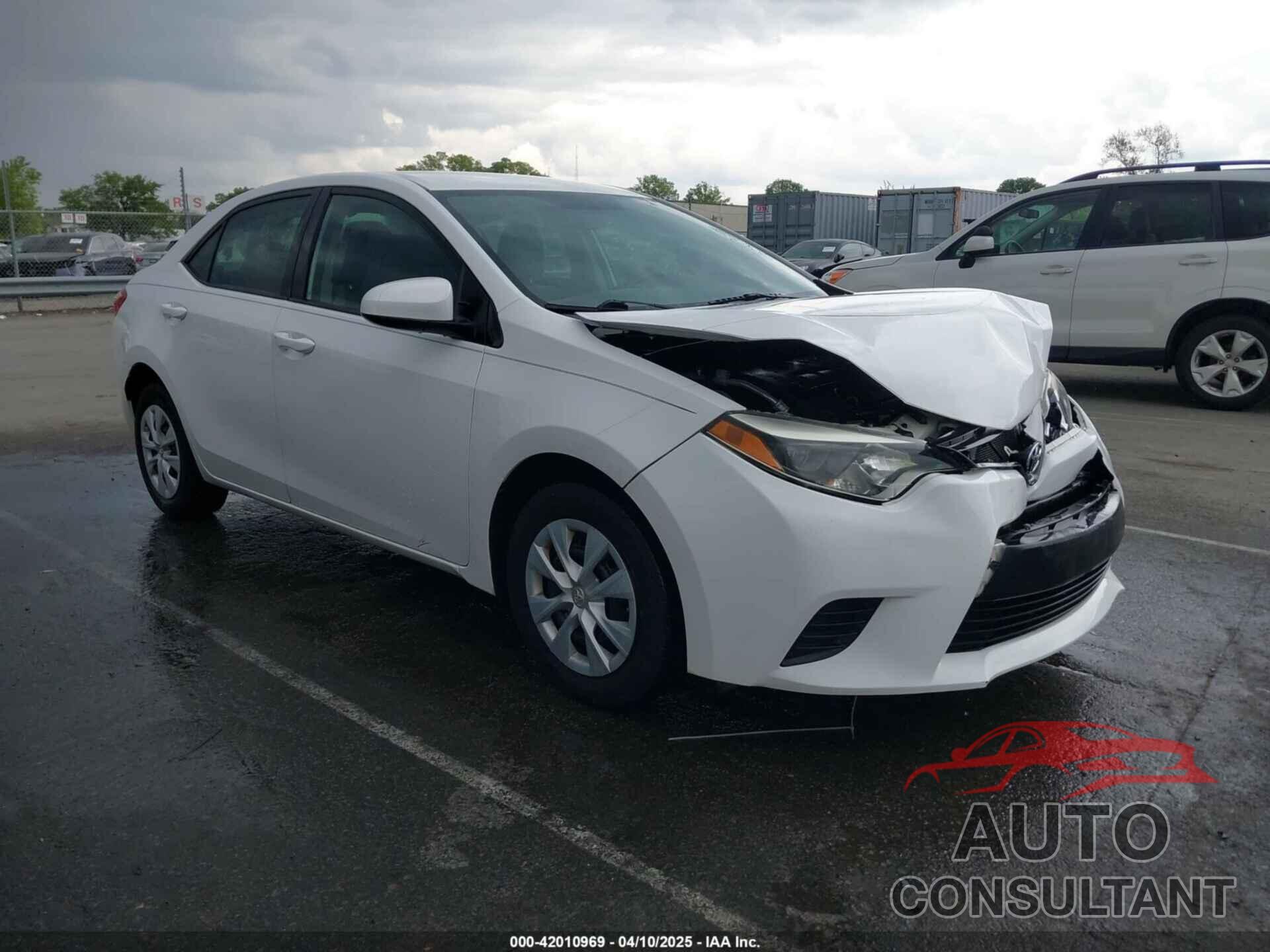 TOYOTA COROLLA 2015 - 2T1BURHE8FC295588