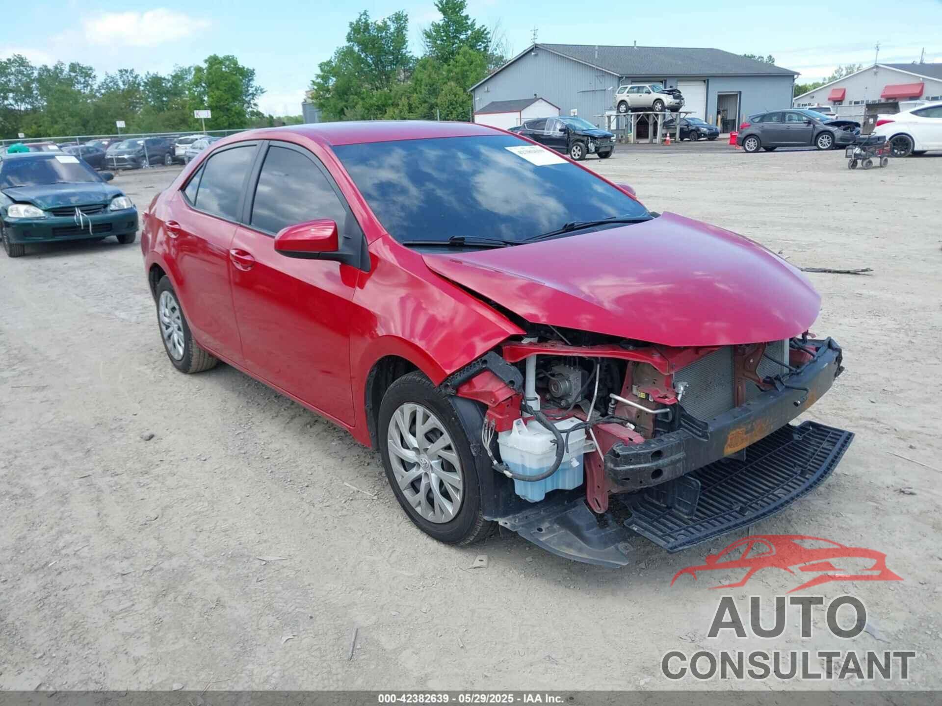TOYOTA COROLLA 2019 - 5YFBURHE1KP939832