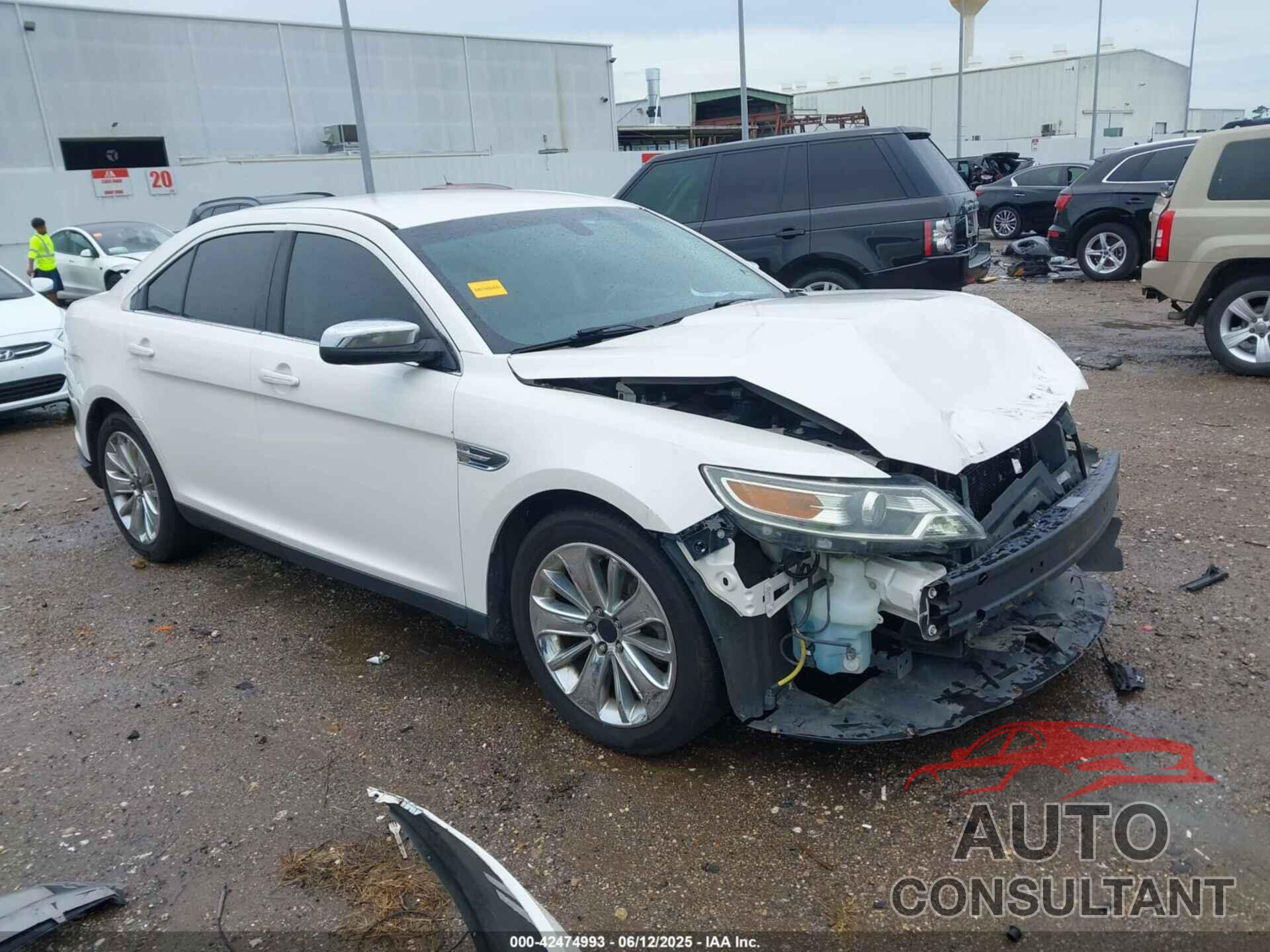 FORD TAURUS 2012 - 1FAHP2FW9CG143584