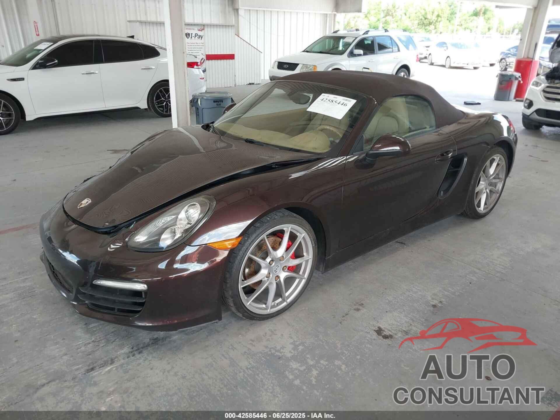 PORSCHE BOXSTER 2015 - WP0CB2A84FS140959