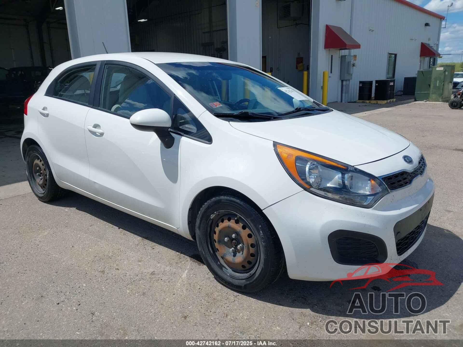 KIA RIO5 2012 - KNADN5A32C6012433