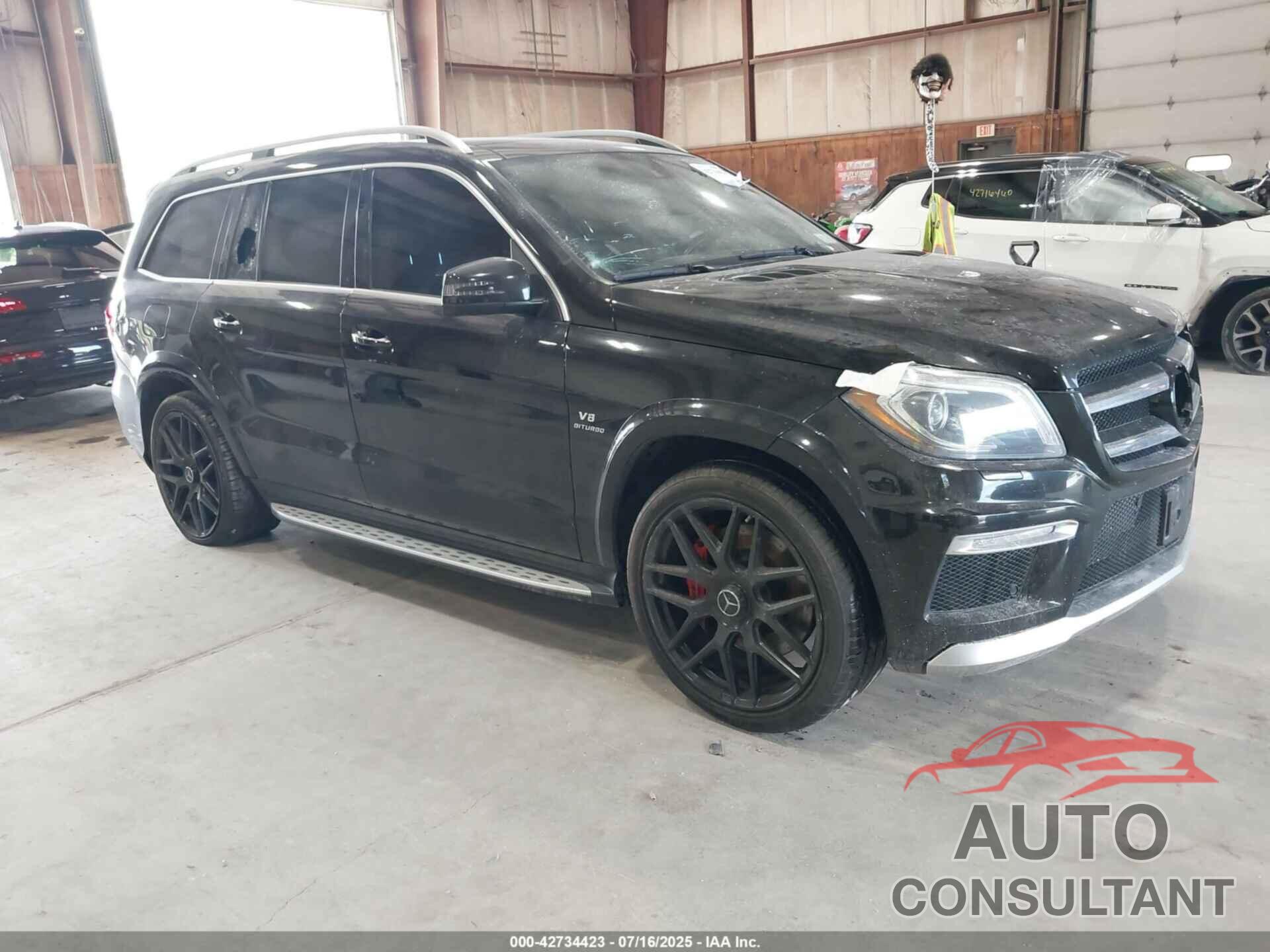 MERCEDES-BENZ GL 63 AMG 2015 - 4JGDF7EE9FA444554