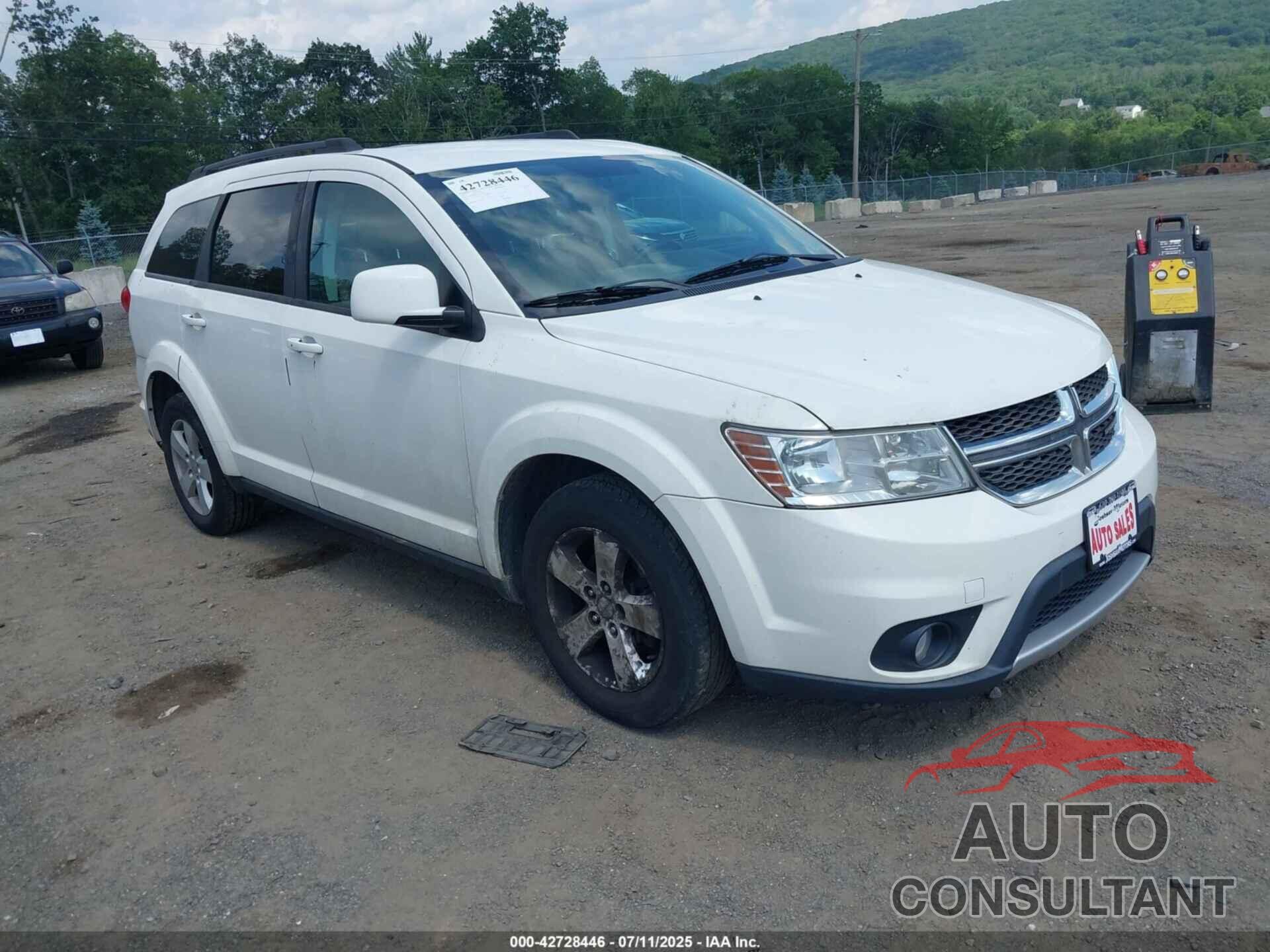 DODGE JOURNEY 2012 - 3C4PDDBG3CT307500