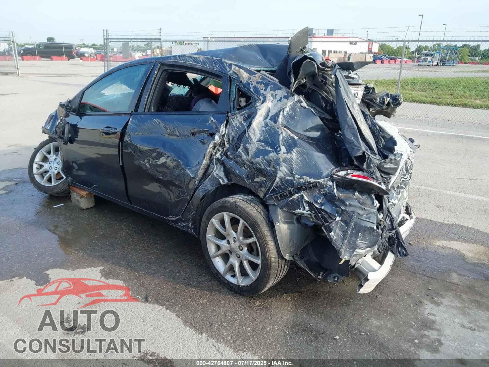 DODGE DART 2013 - 1C3CDFBA2DD333720