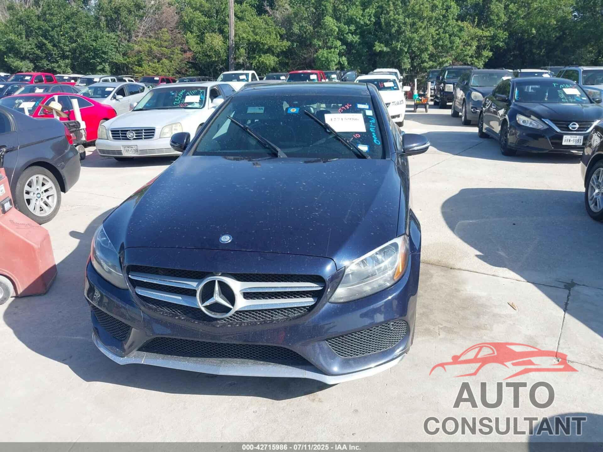 MERCEDES-BENZ C 300 2017 - 55SWF4JB2HU225757