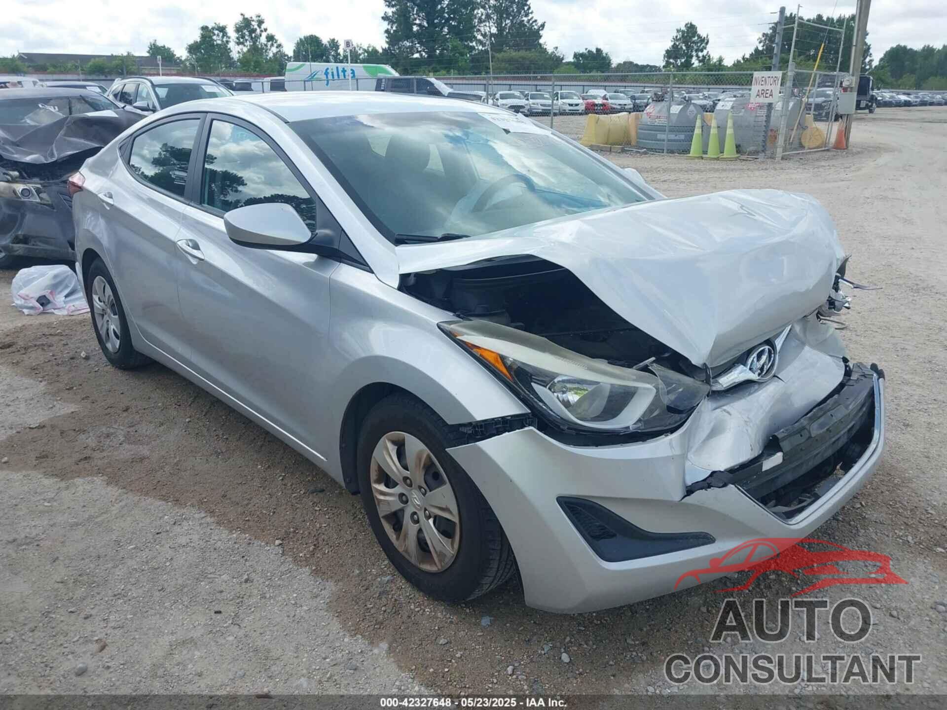 HYUNDAI ELANTRA 2016 - 5NPDH4AE9GH673152